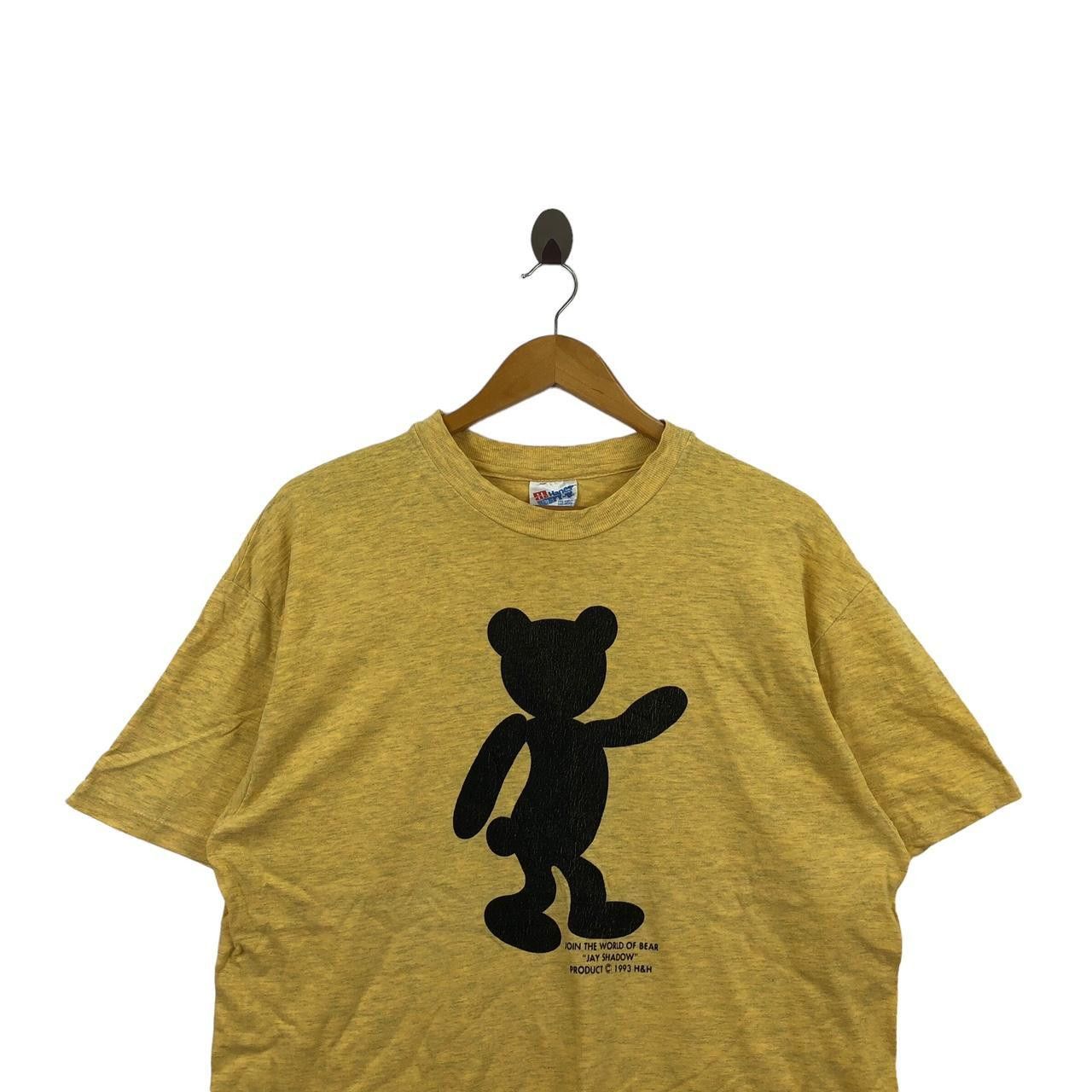 Vintage Vintage 1993 JAY SHADOW World Bear Bearbrick OG Tee Shirt Size L / US 10 / IT 46 - 3 Thumbnail
