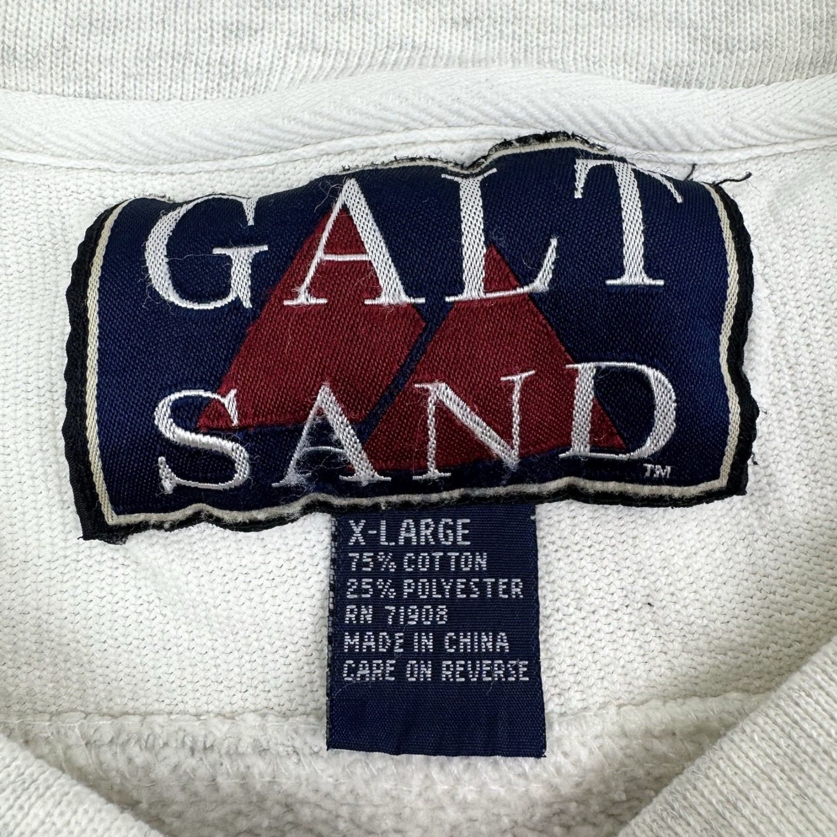 Vintage VINTAGE Galt Sand Pro Football Hall Of Fame Sweatshirt Adult XL Gray 90s Game Day Mens Size US XL / EU 56 / 4 - 4 Thumbnail