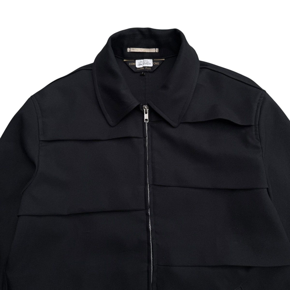 Comme des Garcons Homme Plus Comme des Garcons Homme Plus Garment Treated Layered Zip Jac Size US S / EU 44-46 / 1 - 4 Thumbnail