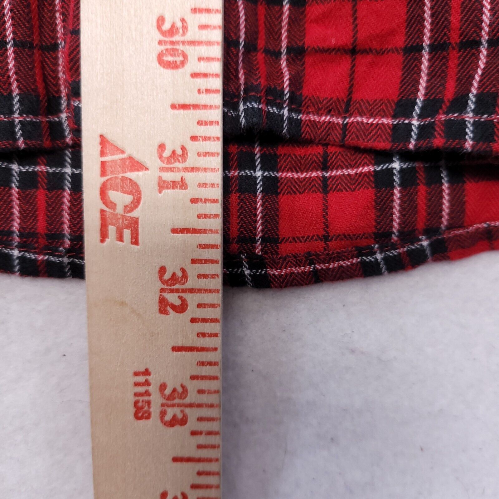 Chaps Chaps Tartan Flannel Shirt Men Size Extra Large XL Red Black Size US XL / EU 56 / 4 - 7 Thumbnail