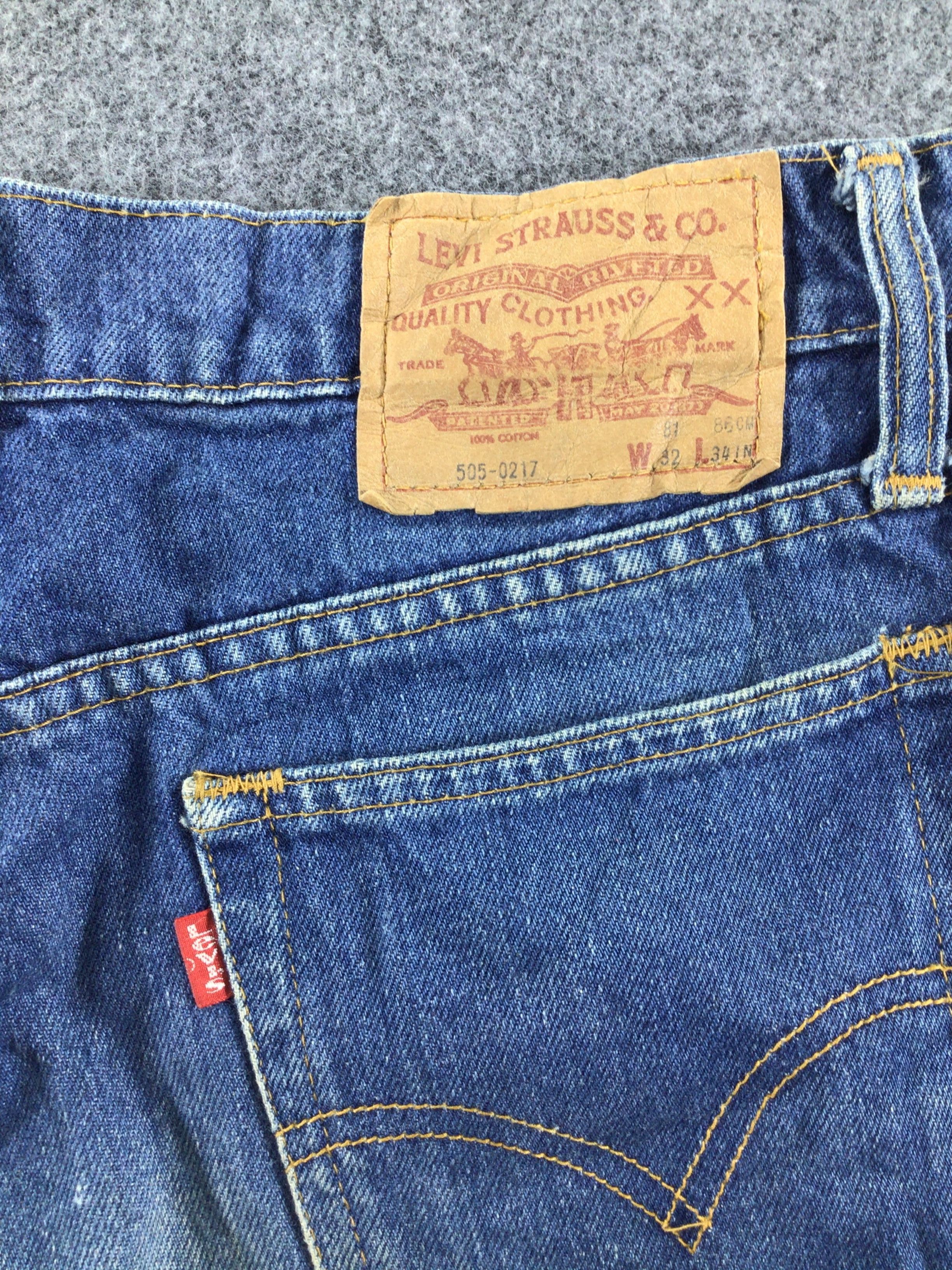 Levi's Vintage Levis 505 Jeans-J298 Size US 31 - 5 Thumbnail