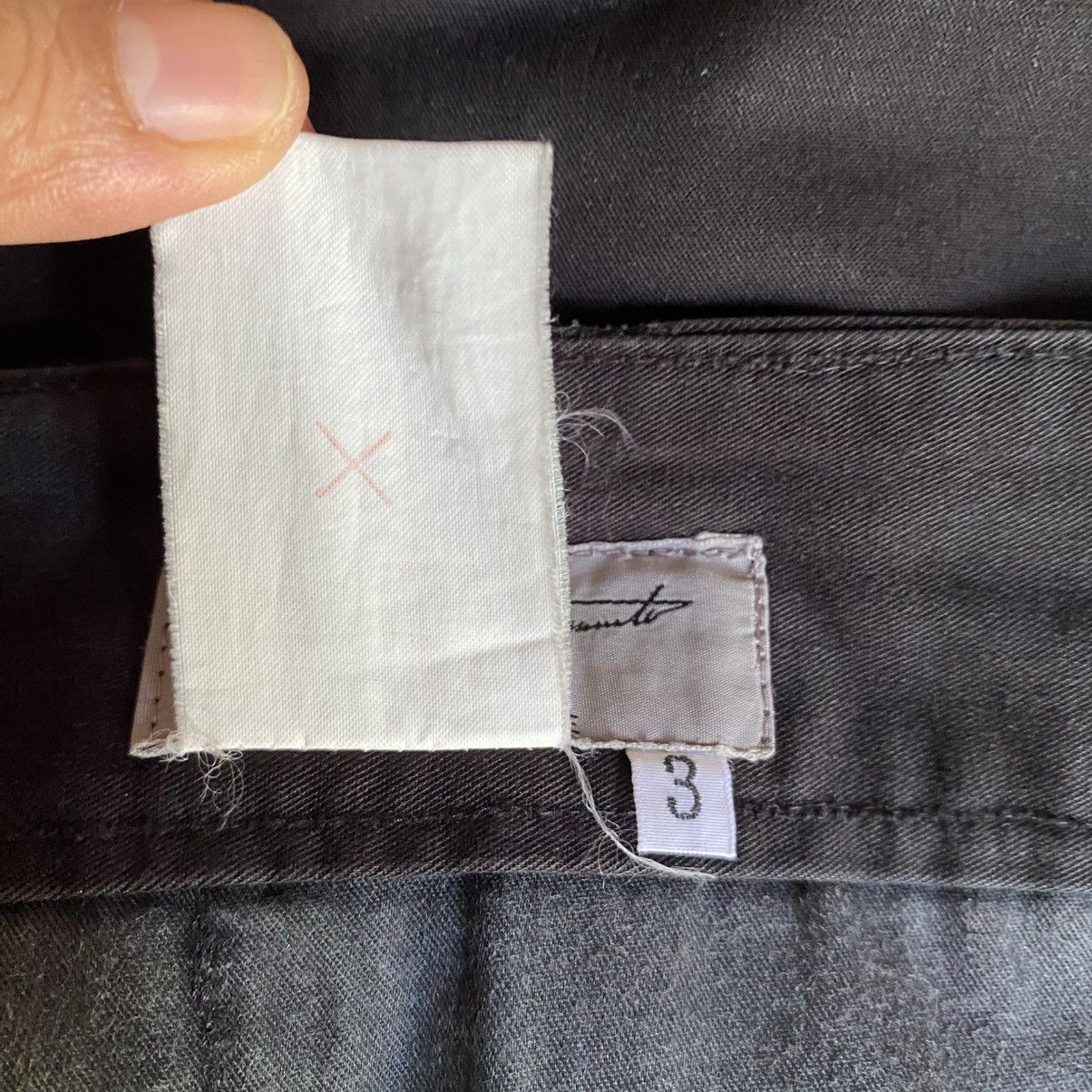 Yohji Yamamoto Yohji Yamamoto Black Cargo Pants Size US 38 / EU 54 - 8 Thumbnail