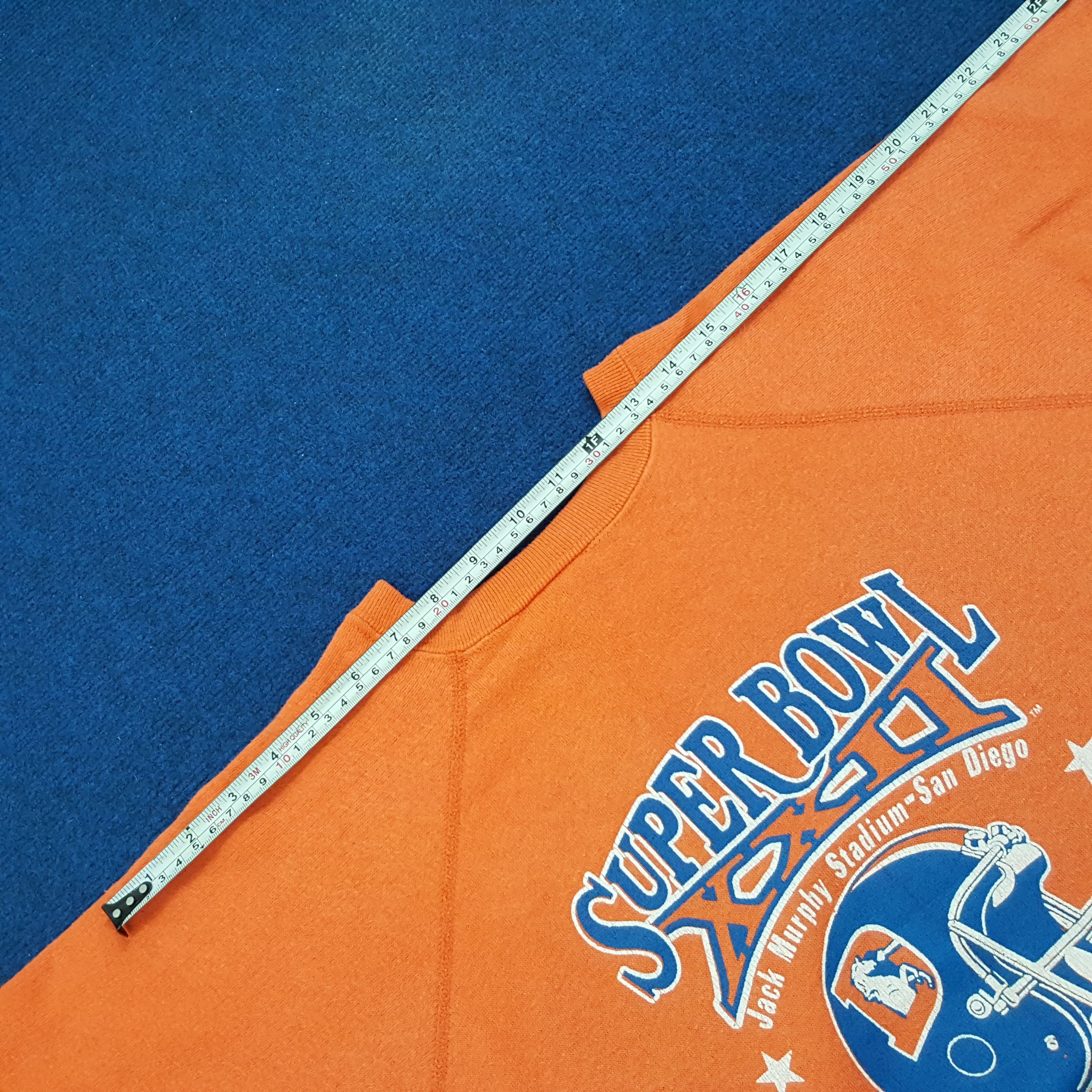 NFL × Vintage Vintage NFL Super Bowl XXII Denver Broncos AFC Sweatshirts Size US M / EU 48-50 / 2 - 9 Thumbnail