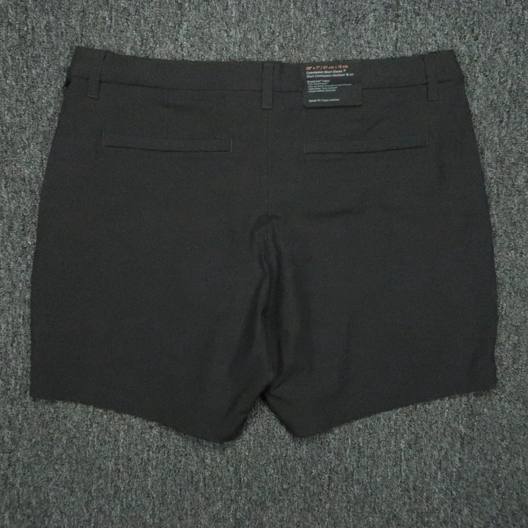 Lululemon Lululemon Shorts Men 38 Obsidian Commission Classic Chino Zip Pocket LSU Tigers Shorts Mens 38 Gray Size US 38 / EU 54 - 6 Thumbnail