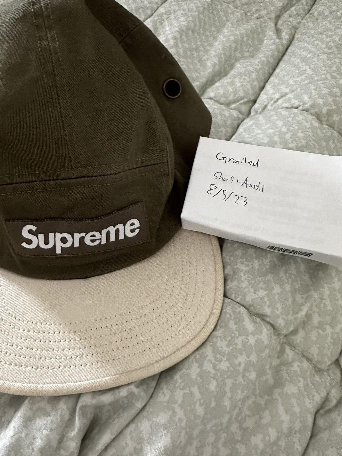 Supreme hat for store sale