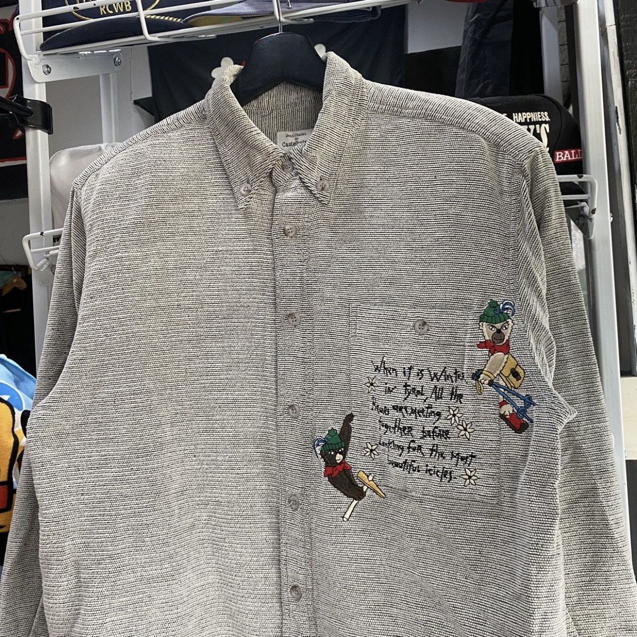 Jean Charles De Castelbajac Jean Charles de Castelbajac Embroidered Shirt - [1] Size US S / EU 44-46 / 1 - 3 Thumbnail