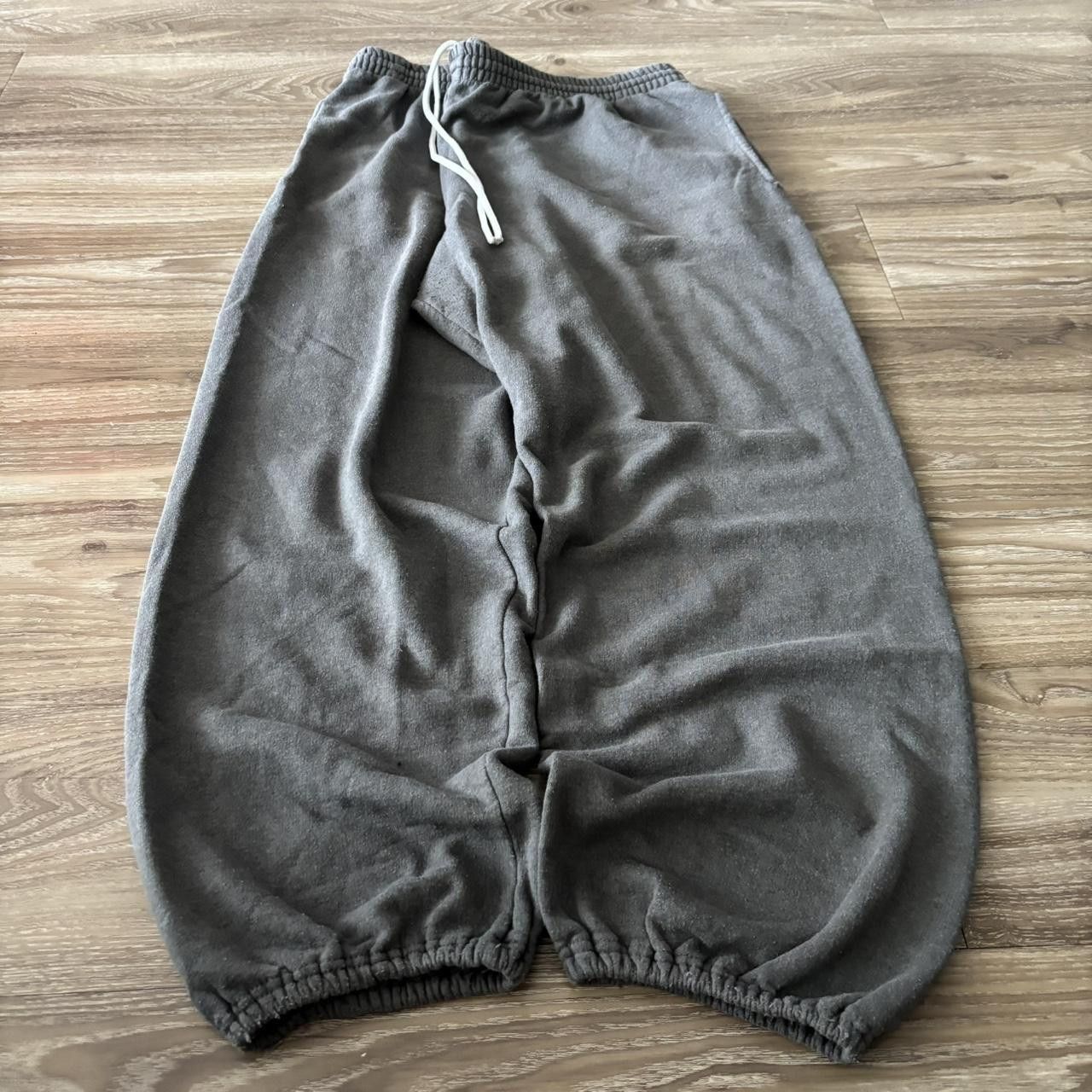 Vintage Crazy Vintage Y2K/2000s Baggy Grey Streetwear Skater Style Sweatpants! Fits XL Size US 38 / EU 54 - 3 Thumbnail