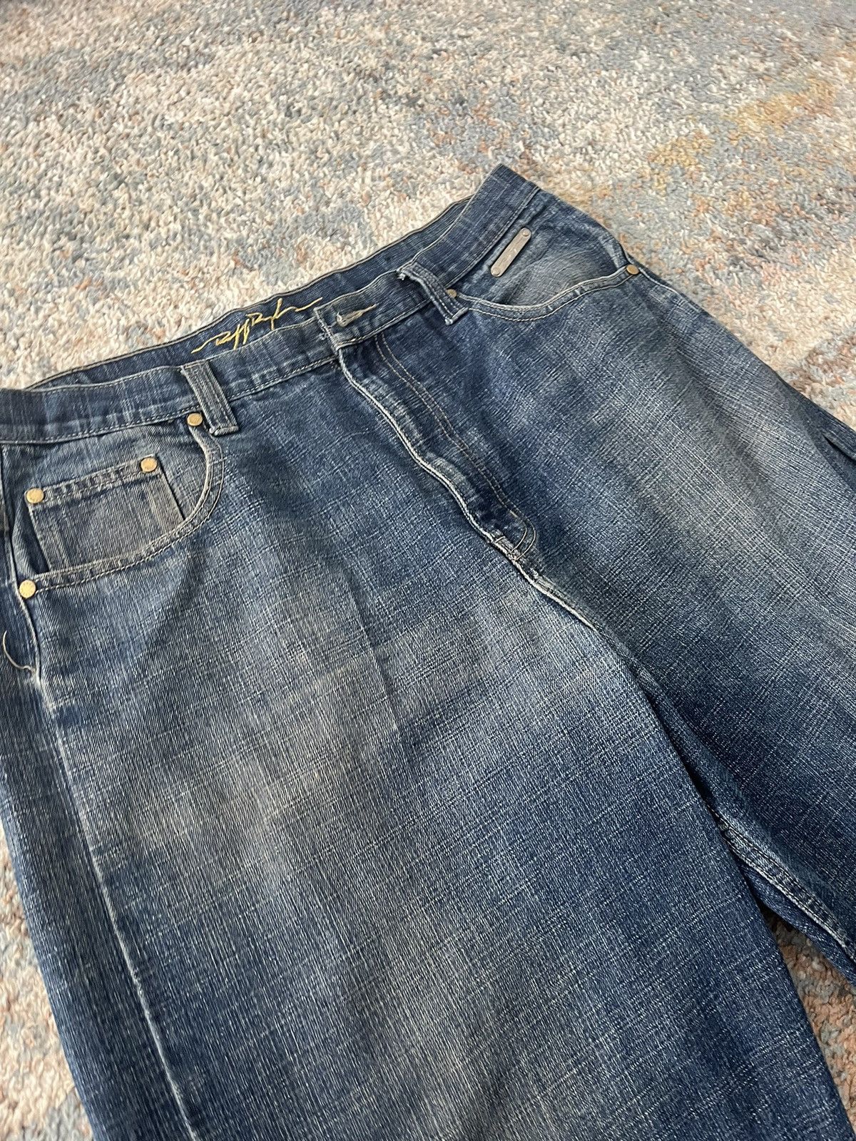 Vintage VTG Ruff Rydas Jeans Y2K 38x30 Size US 38 / EU 54 - 5 Thumbnail