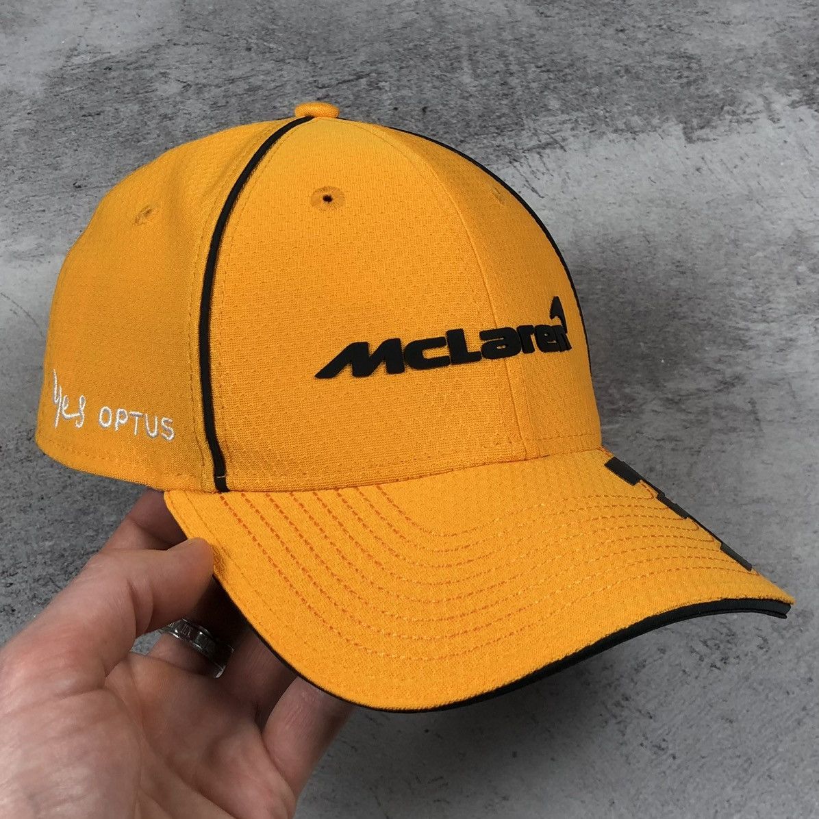 Formula 1 McLaren F1 Daniel Ricciardo #3 New Era 9FORTY Optus Cap Hat Size ONE SIZE - 4 Thumbnail