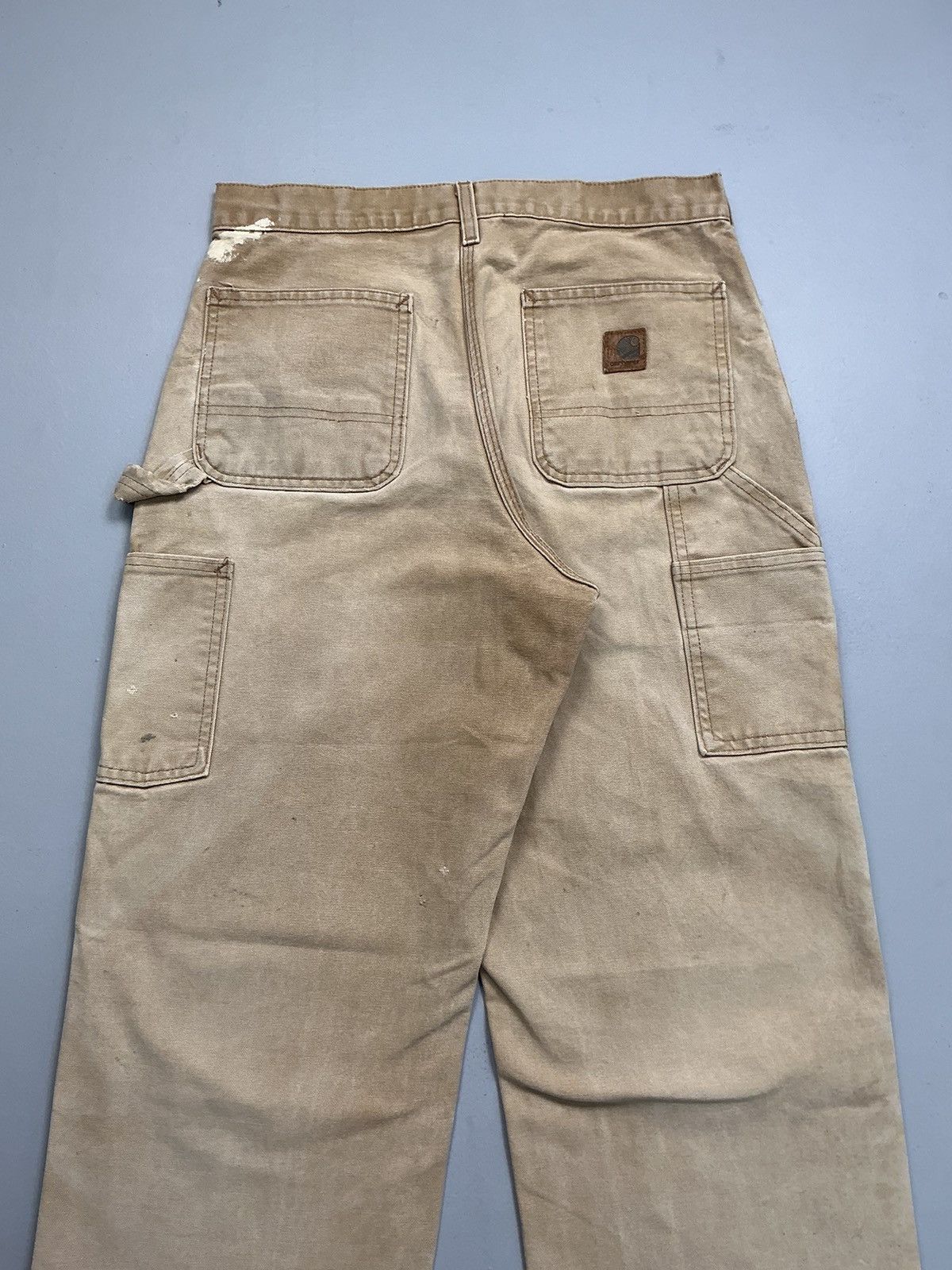 Carhartt Vintage Carhartt B11 BRN carpenter workwear denim Size US 32 / EU 48 - 11 Thumbnail