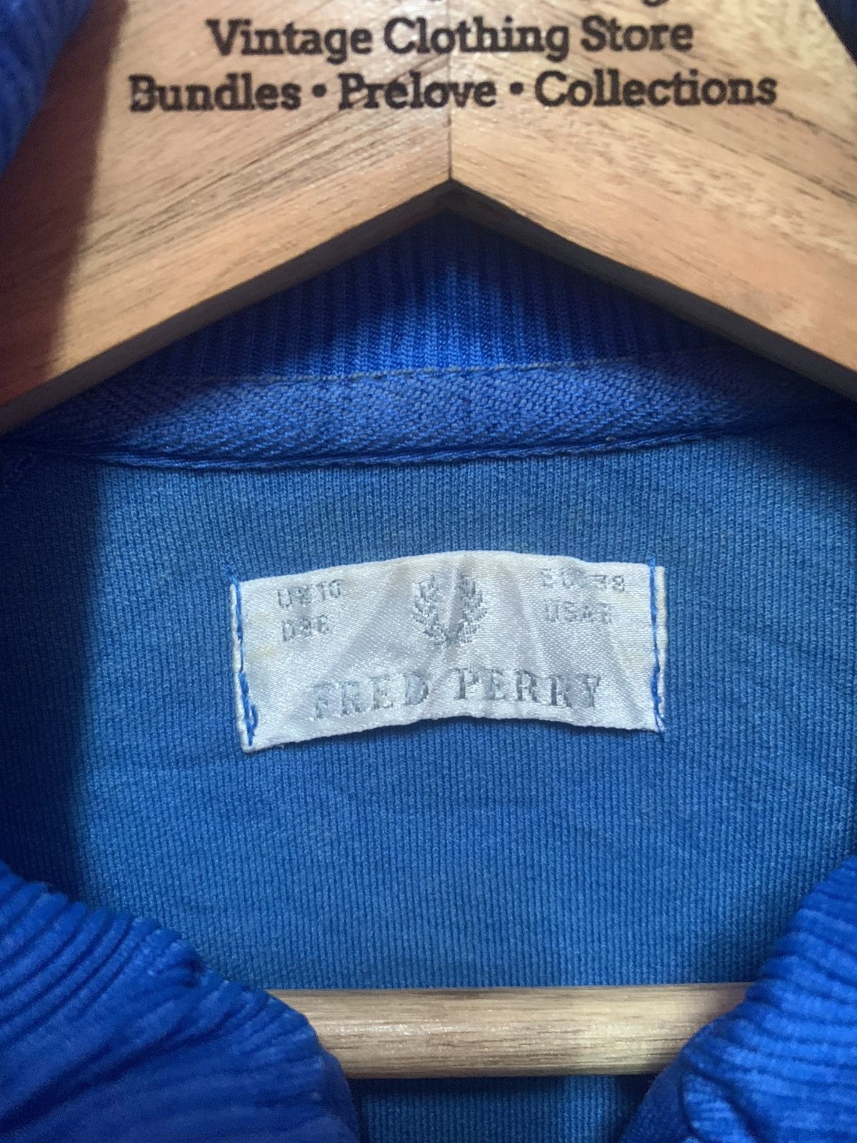 Fred Perry × Vintage VINTAGE!! 80's Track Top FRED PERRY Size US S / EU 44-46 / 1 - 4 Thumbnail