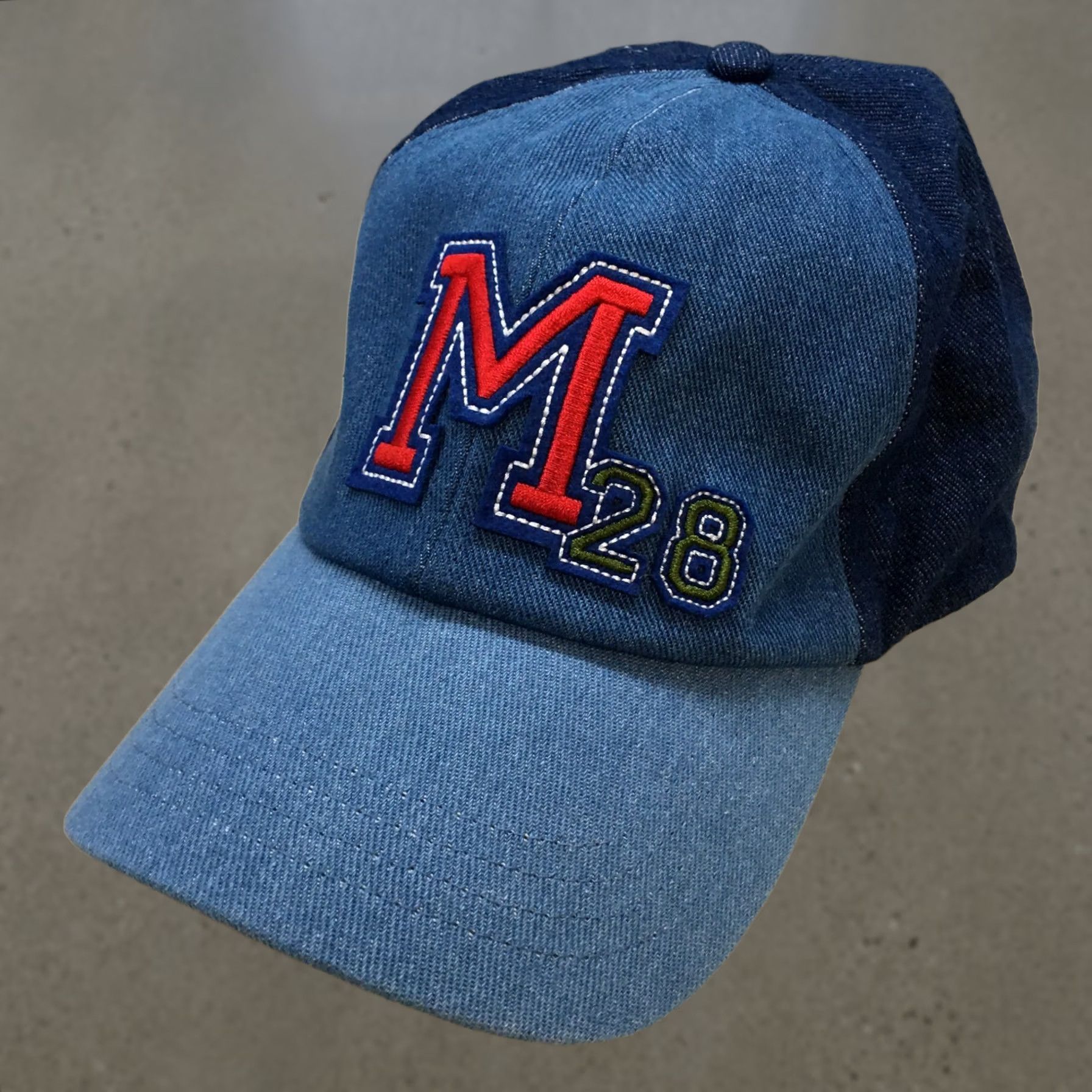 Disney Disney Mickey Mouse 28 Baseball Cap Mens Blue OS Adjustable Embroidered Logo Size ONE SIZE - 1 Preview