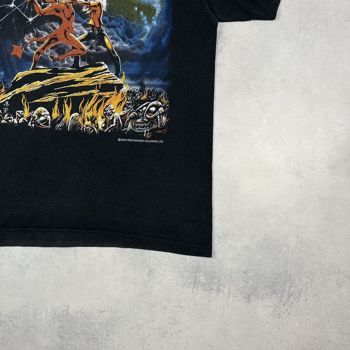 Band Tees Vintage Iron Maiden Tour rock band T shirt 2002 Size US L / EU 52-54 / 3 - 3 Thumbnail