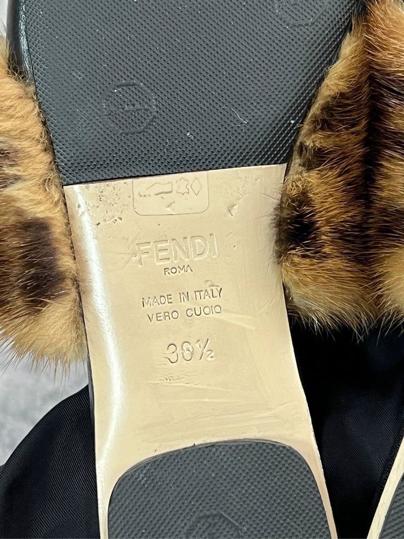 Fendi Fendi Fur Slippers Size 36.5 Brand New Size US 6.5 / EU 39-40 - 6 Thumbnail