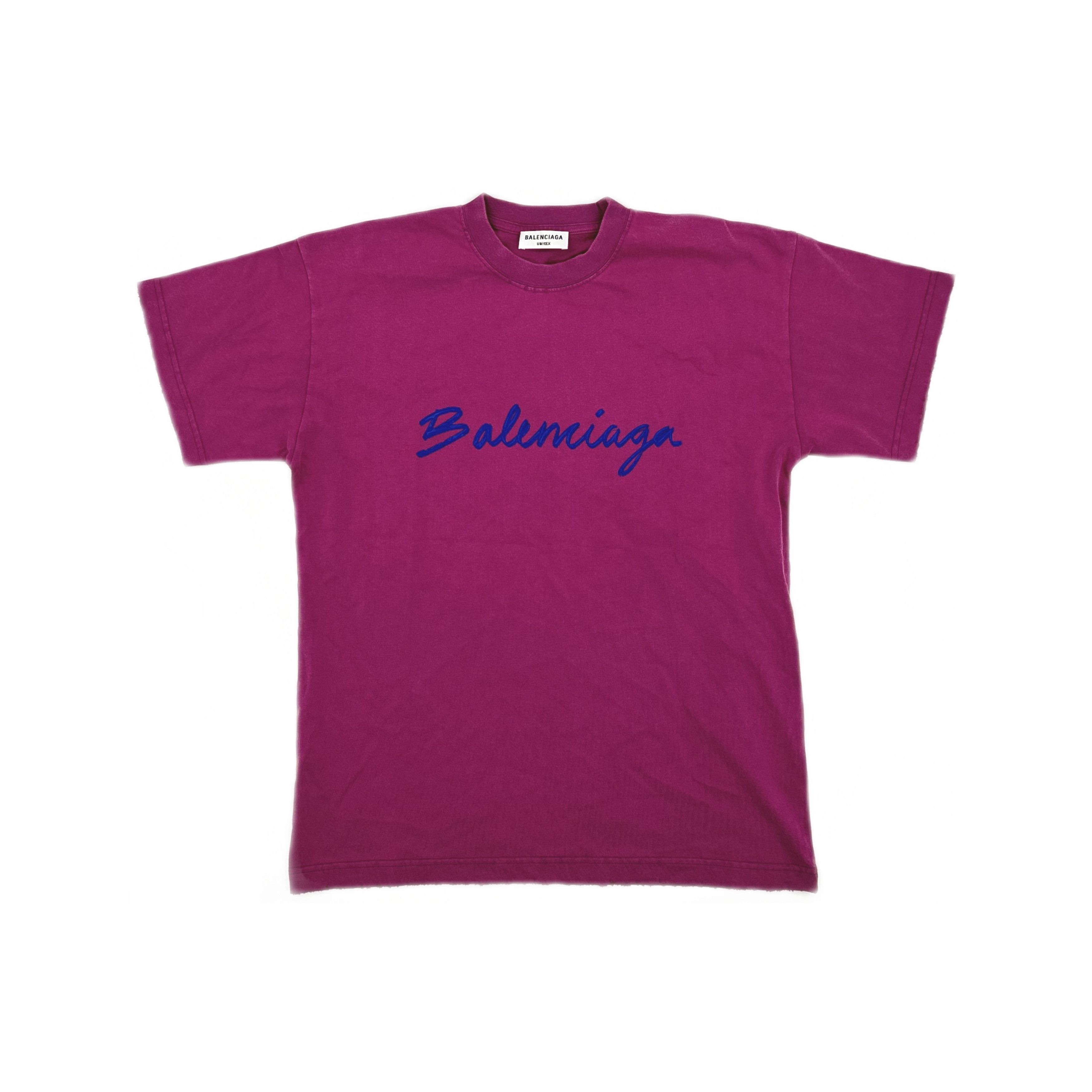 Balenciaga Balenciaga Script Logo T-Shirt Size S Size US S / EU 44-46 / 1 - 1 Thumbnail