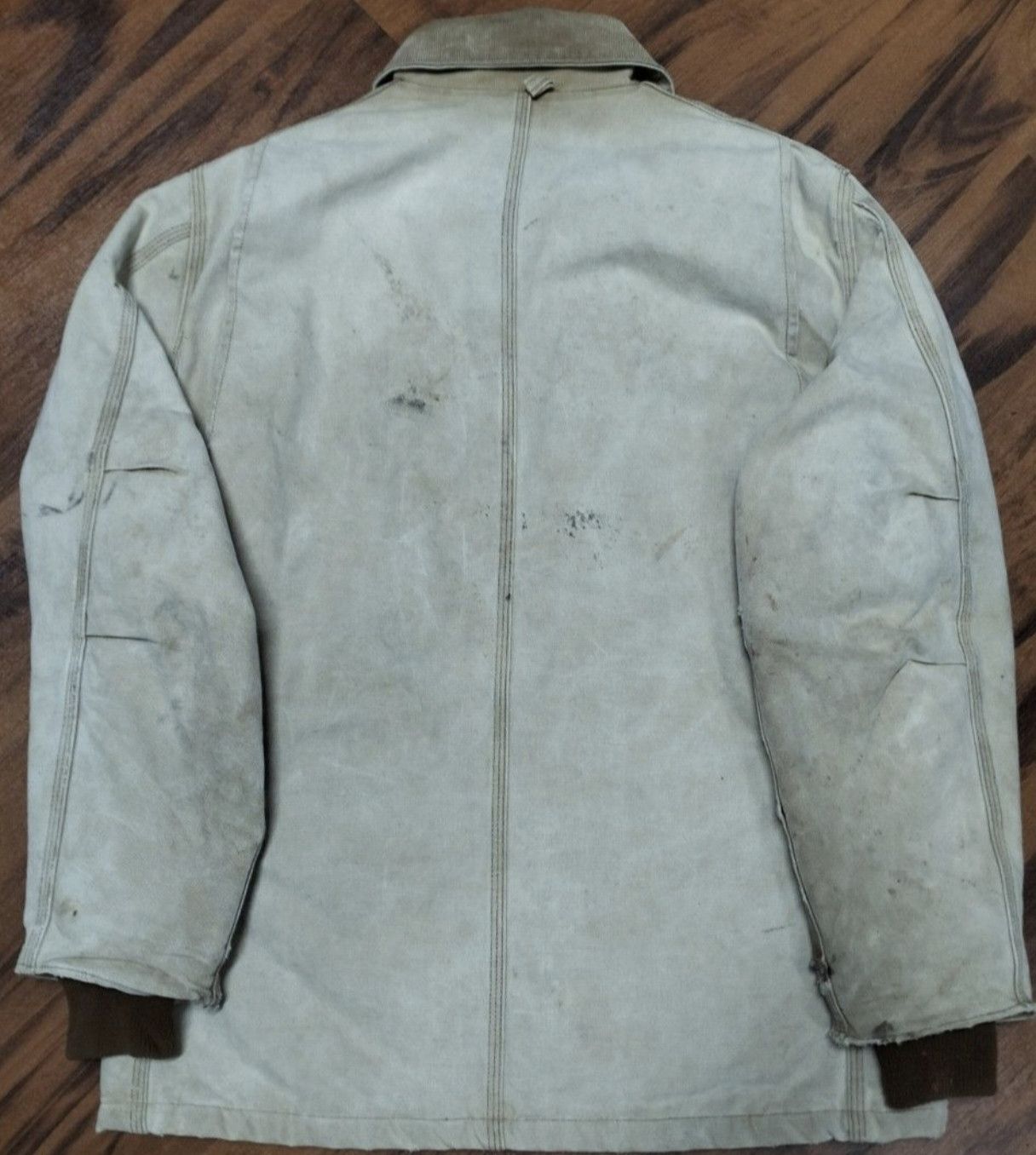 Carhartt (XL) BEAUTIFUL FADED EVERGREEN Heavy Carhartt Jacket Size US XL / EU 56 / 4 - 2 Thumbnail