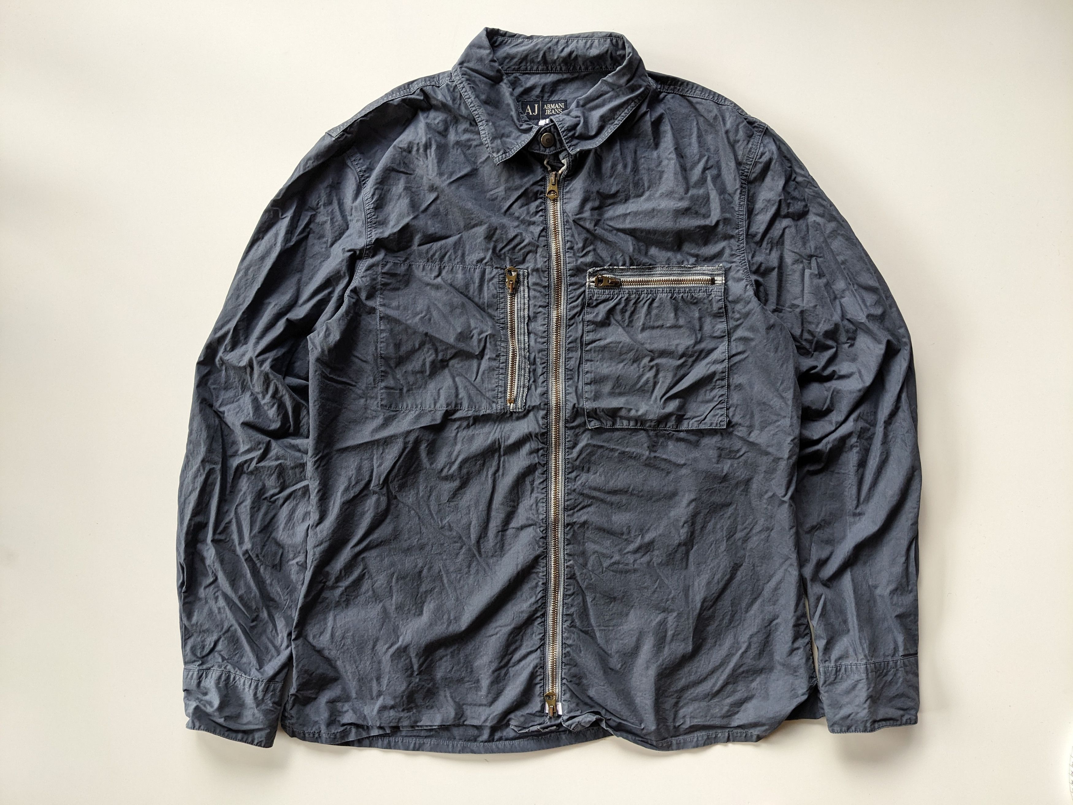 Armani × Armani Exchange Armani Jeans full zipper jacket Size US L / EU 52-54 / 3 - 1 Thumbnail