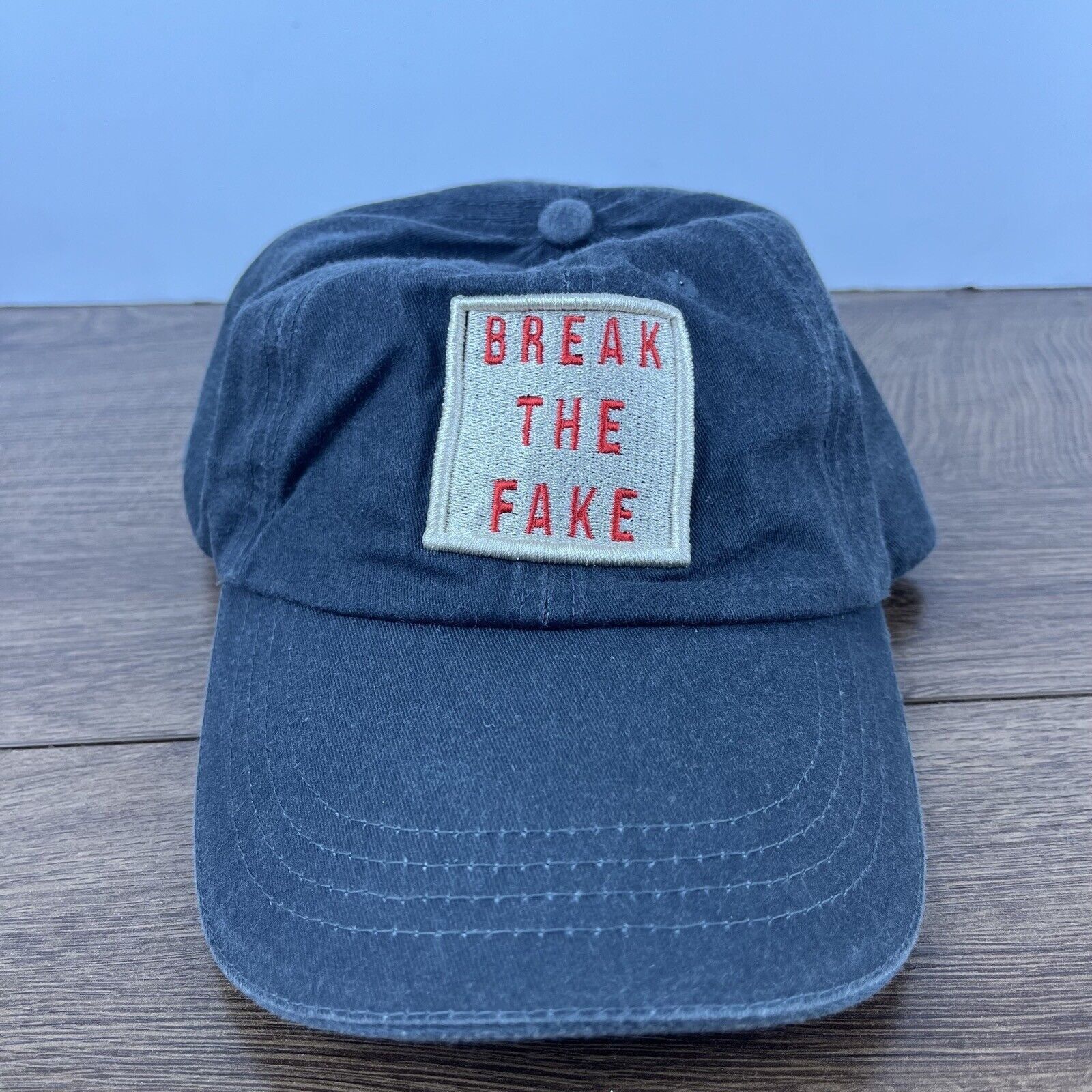 Other Break the Fake Hat Break the Fake Hat Gray Hat Adjustable Gr Size ONE SIZE - 1 Thumbnail