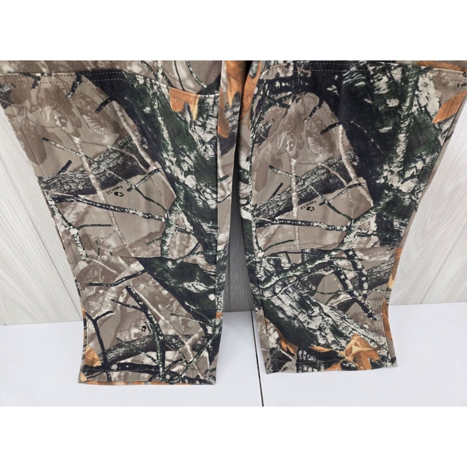 Wrangler VINTAGE Wrangler Fusion 3D Forest Camo Jeans Pants Mens 36x30 Double Knee Hunting Denim 5-Pocket Regular Straight Size US 36 / EU 52 - 6 Thumbnail