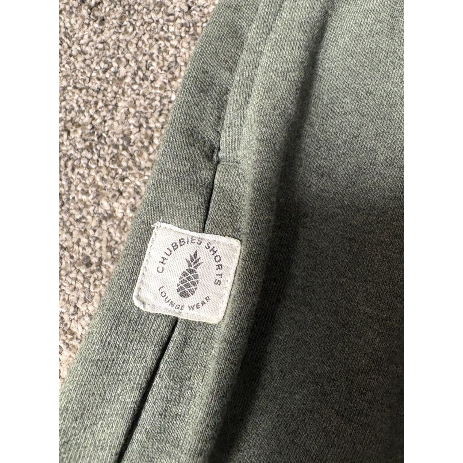 Chubbies Chubbies Jogger Sweatpants Men XL Green Waist Tapered Drawstring Pockets Regular Size US 36 / EU 52 - 4 Thumbnail