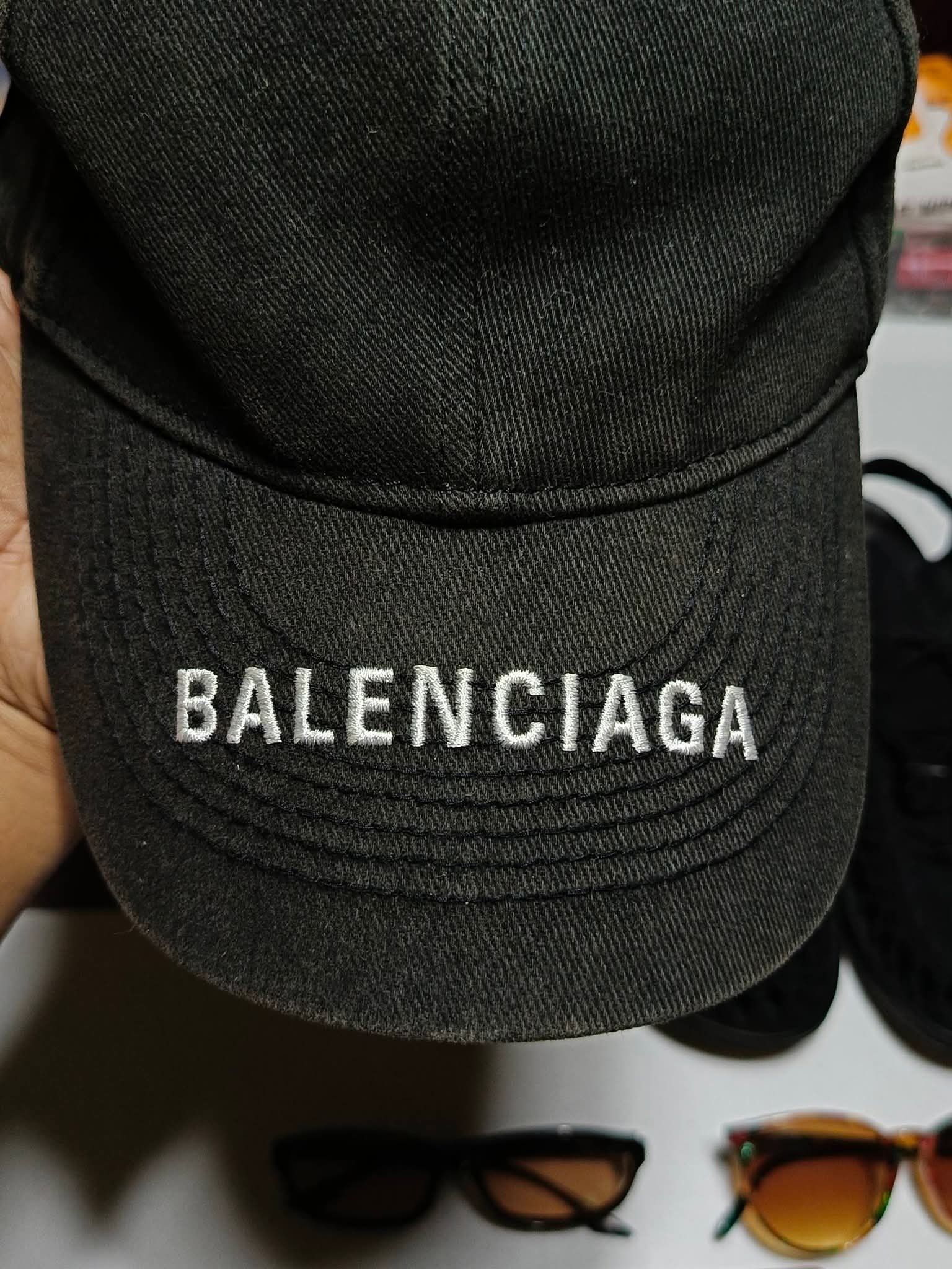 Balenciaga Balenciaga Brim Logo Hat Size ONE SIZE - 2 Thumbnail