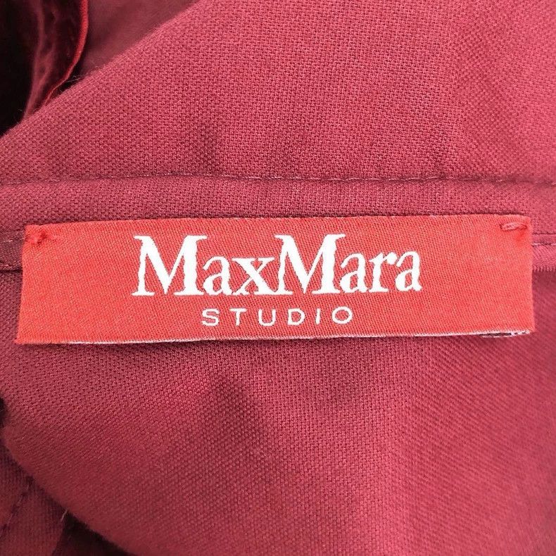 Other Max Mara Burgundy velvet jacket Size M / US 6-8 / IT 42-44 - 5 Thumbnail