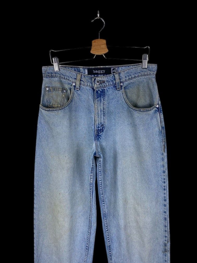 Levi's Vintage Clothing RARE Vintage Levis 90s Baggy Silvertab loosedirty distressed Size US 32 / EU 48 - 10 Thumbnail