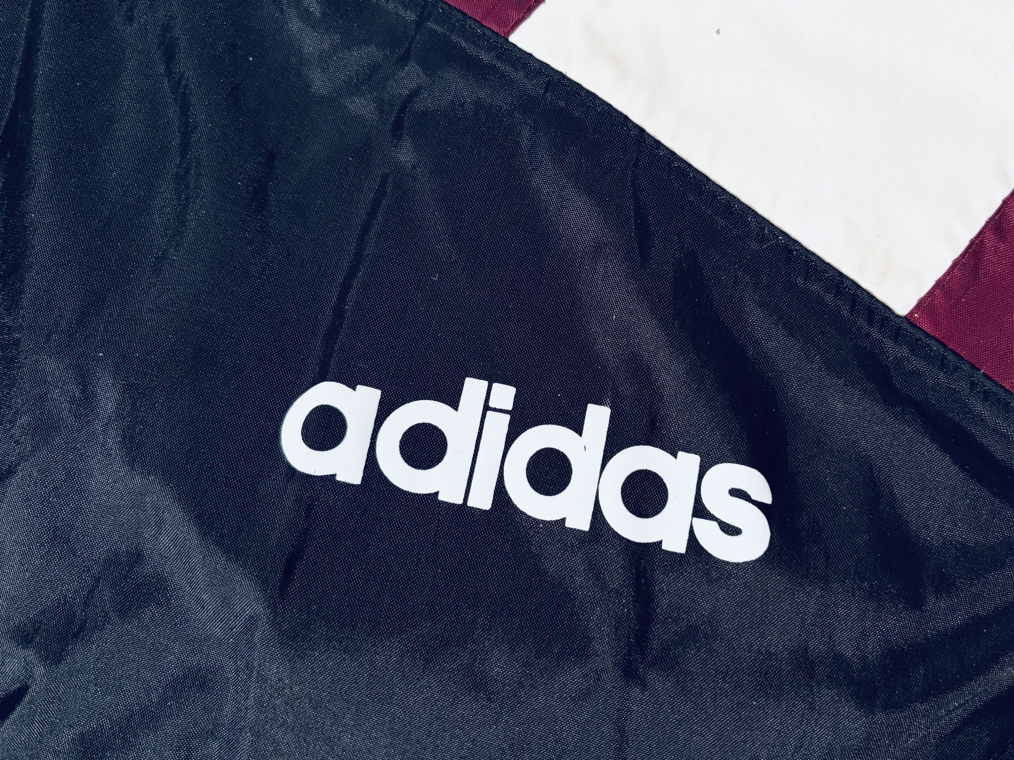 Adidas Newcastle United Training Bench Jacket 1995 - 1996 Size US XL / EU 56 / 4 - 8 Thumbnail
