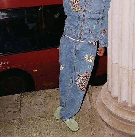 NOMA t.d × Stussy Big OL' Jean Stone Wash Size US 36 / EU 52 - 3 Thumbnail