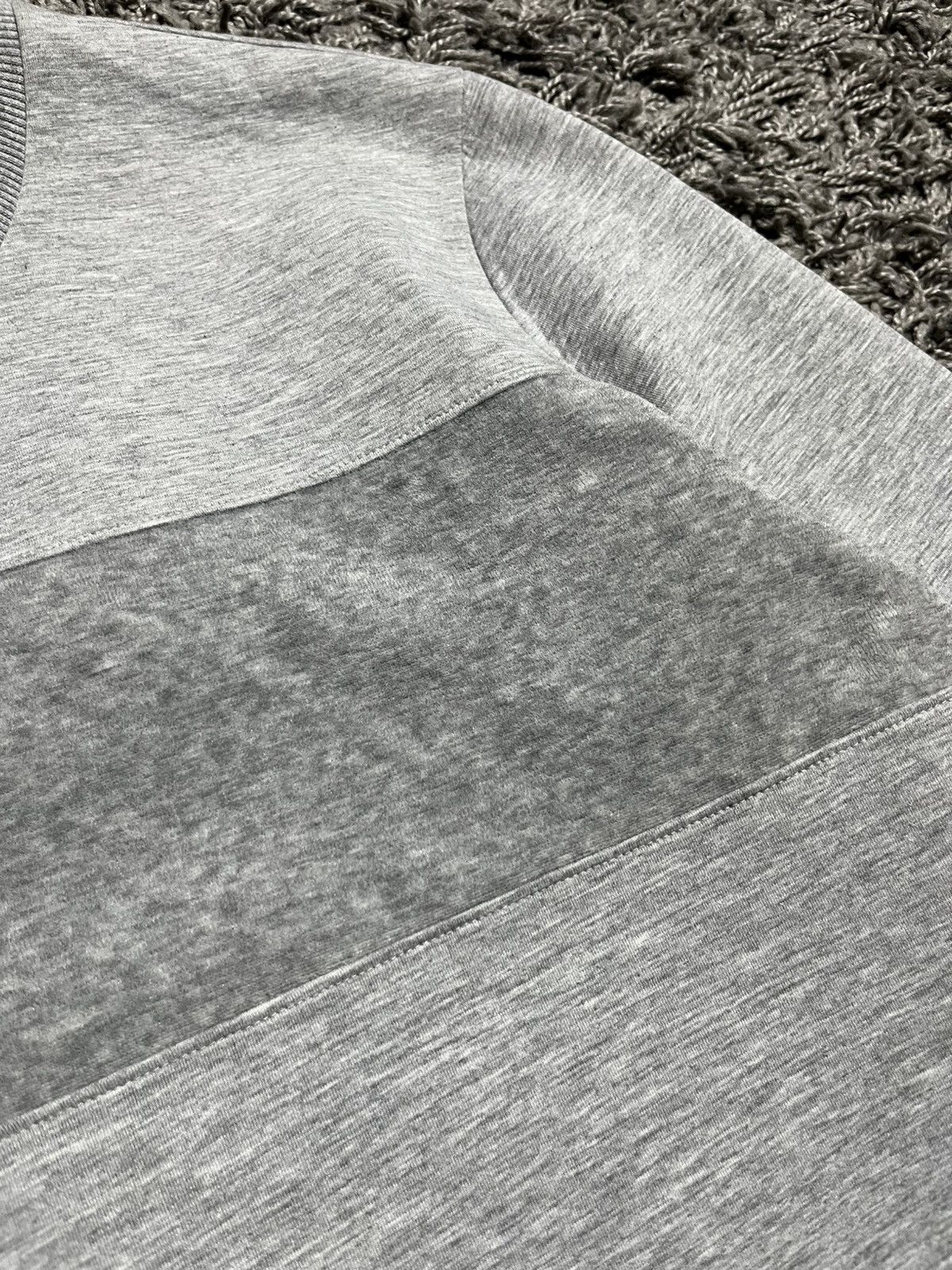 Reiss REISS TEXTURED GREY COTTON SWEATSHIRT SIZE M MENS Size US M / EU 48-50 / 2 - 3 Thumbnail