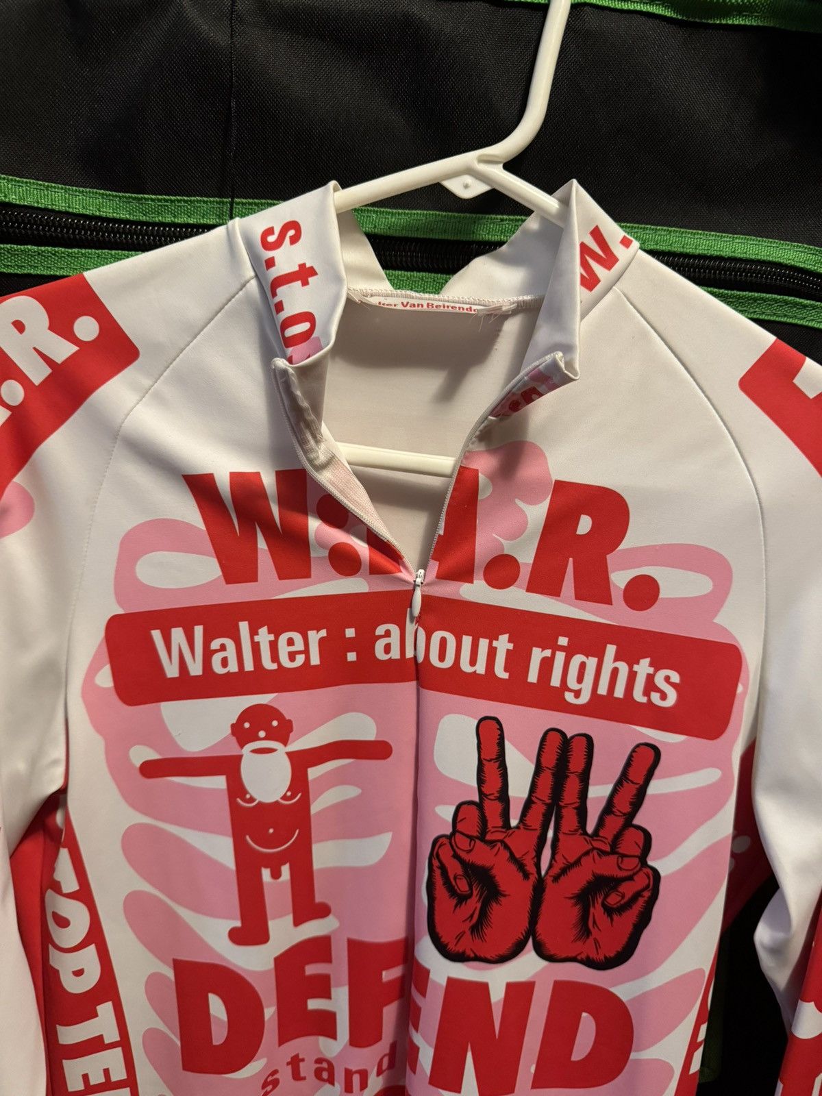 Walter Van Beirendonck Walter Van Beirendonck Cycle Biker Jersey Size US S / EU 44-46 / 1 - 3 Thumbnail