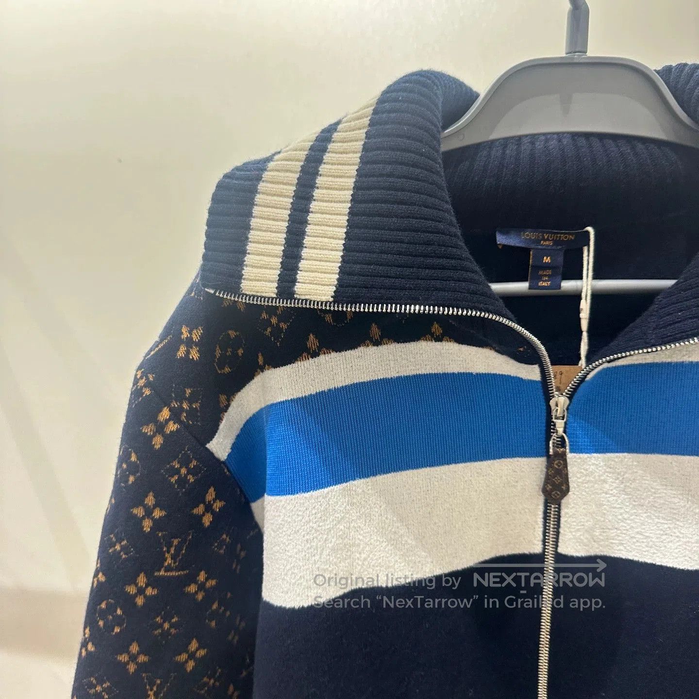 Louis Vuitton Multi Color Striped Zip-Up Jacket. Size US M / EU 48-50 / 2 - 4 Thumbnail