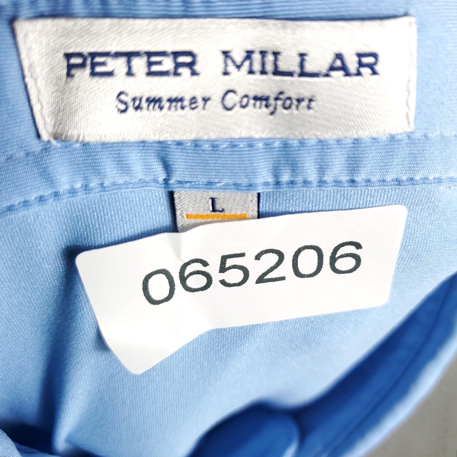 Peter Millar Peter Millar Polo Shirt Mens L Blue polo shirt Blue Peter Millar Polo Shirt Mens L Blue Summer Comfort Fort Lauderdale Golf Size US L / EU 52-54 / 3 - 7 Thumbnail