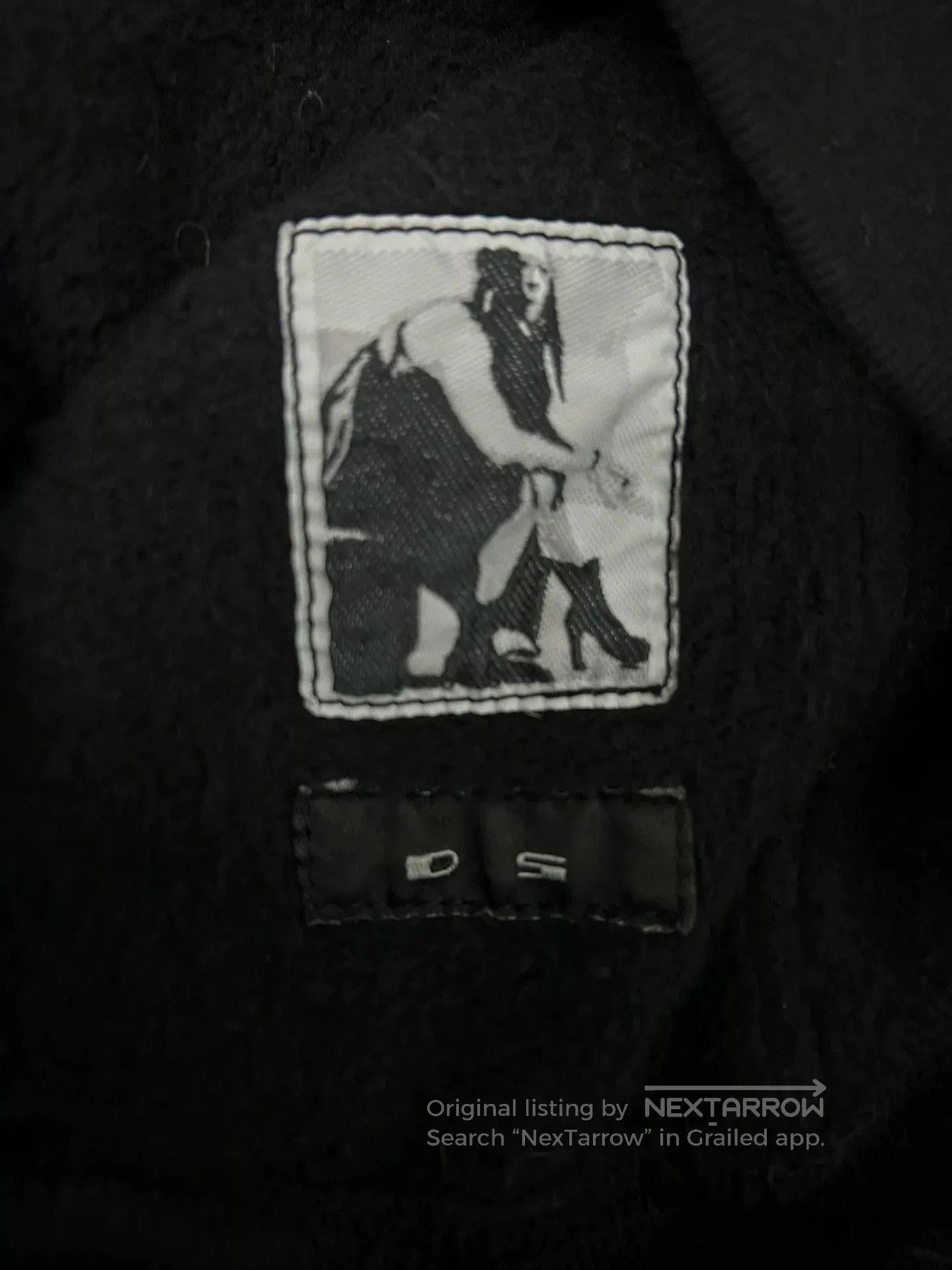 Rick Owens rick owens ninja hooded sweatshirt for men. Size US S / EU 44-46 / 1 - 4 Thumbnail