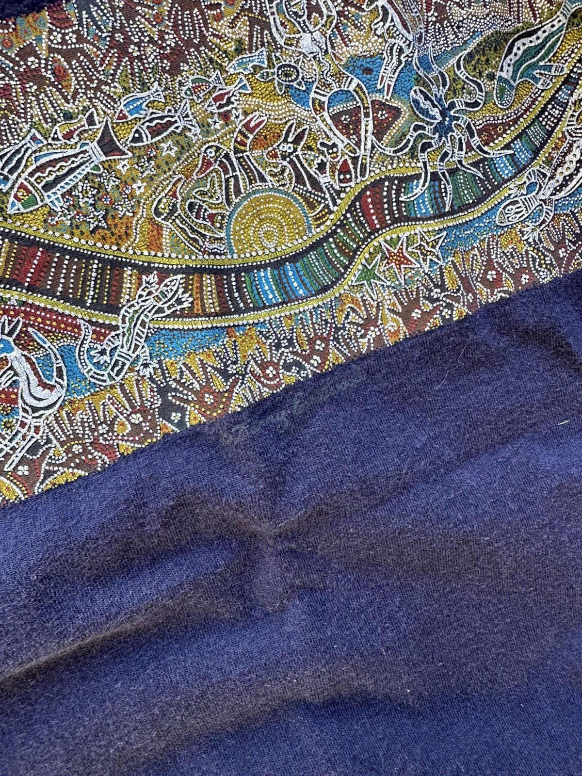Vintage Vintage Aboriginal Tee Shirt Side Xl 90 Native Art Graphic Size US XL / EU 56 / 4 - 5 Thumbnail