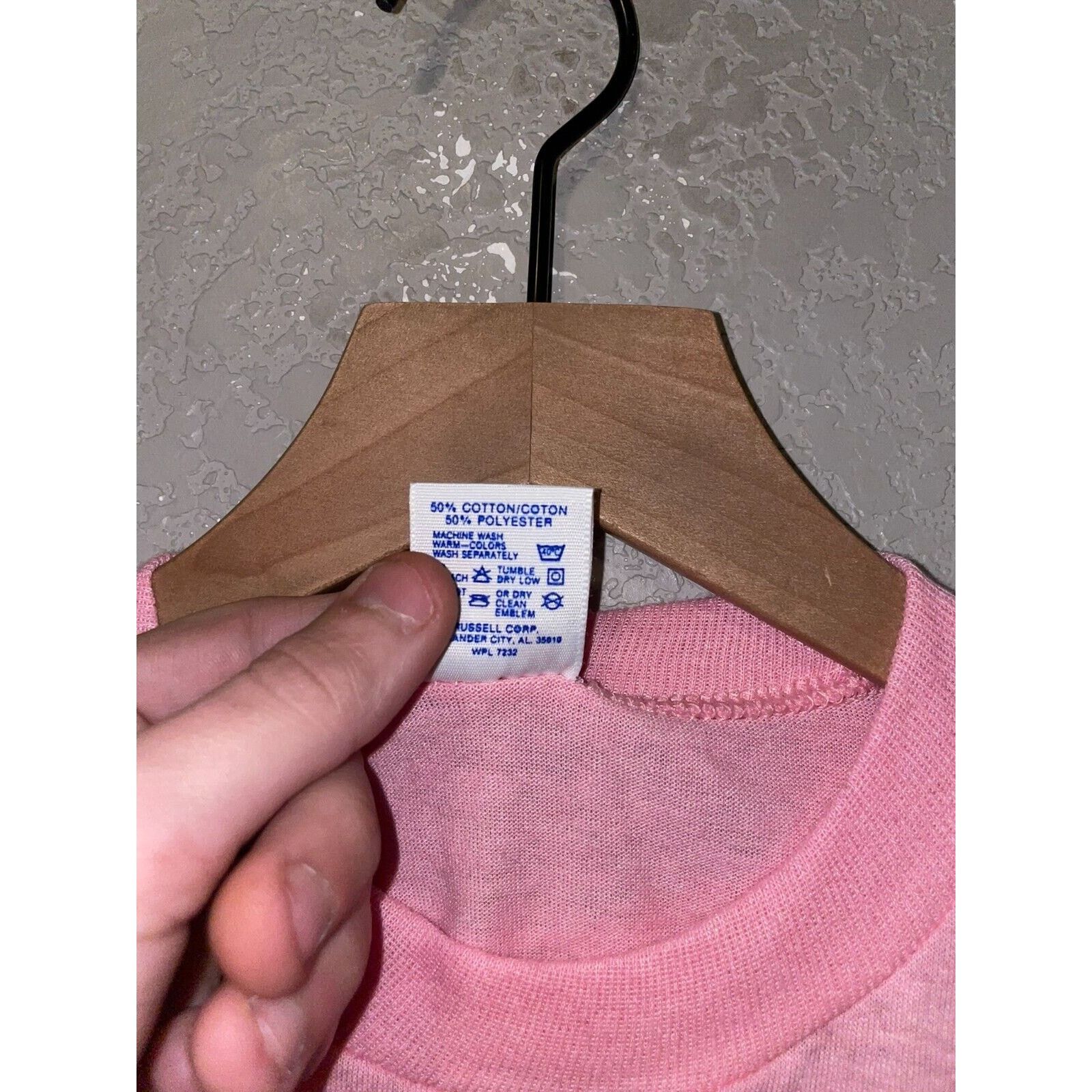 Jerzees Vintage Montana Show Offs Shirt Jerzees Sara Pink Tee 90s M Size US M / EU 48-50 / 2 - 5 Thumbnail