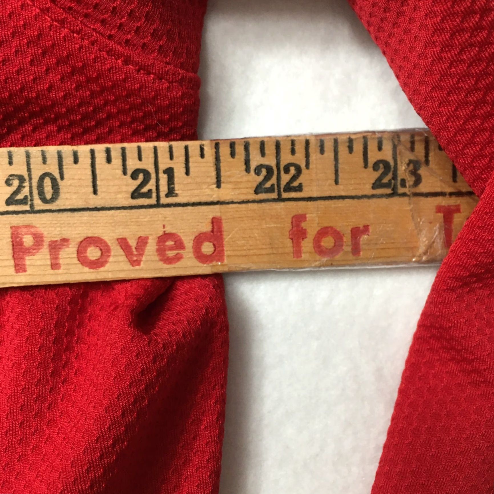 Vintage Sport-Tek Pullover Mens Red Medium Long Sleeve 1/4 Zip Lightweight Moisture Wicking Shirt Size US M / EU 48-50 / 2 - 5 Thumbnail