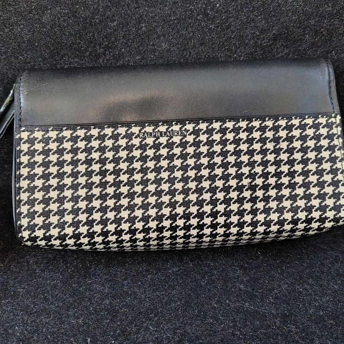 Polo Ralph Lauren Ralph Lauren Women Houndstooth Pattern Clutch Bag Pouch Limited Edition Size ONE SIZE - 3 Thumbnail