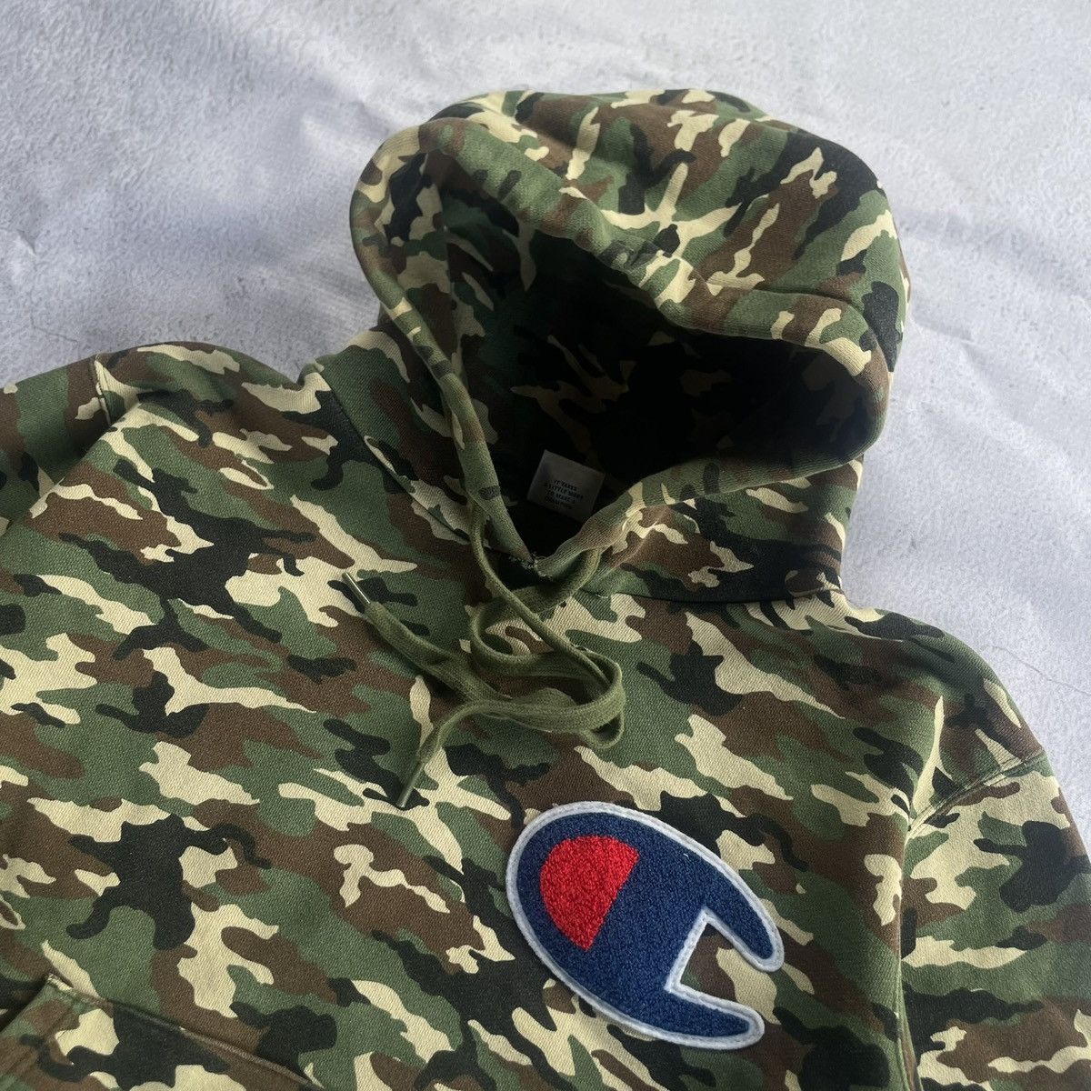 Champion Champion hoodie camo vintage Size US L / EU 52-54 / 3 - 2 Thumbnail