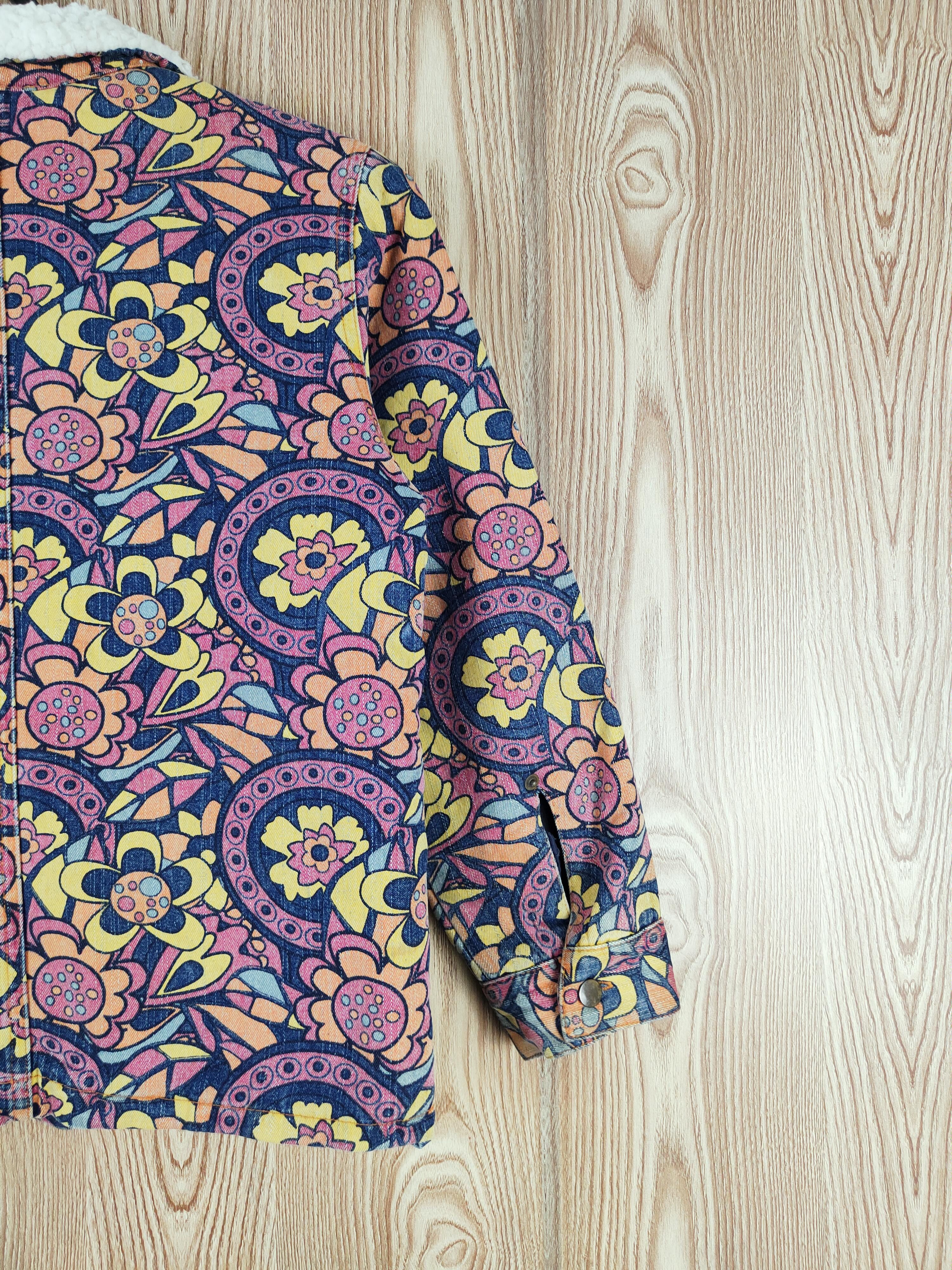 Japanese Brand Pop on Pop Family murakami style Flower Jackets #W367 Size S / US 4 / IT 40 - 9 Thumbnail