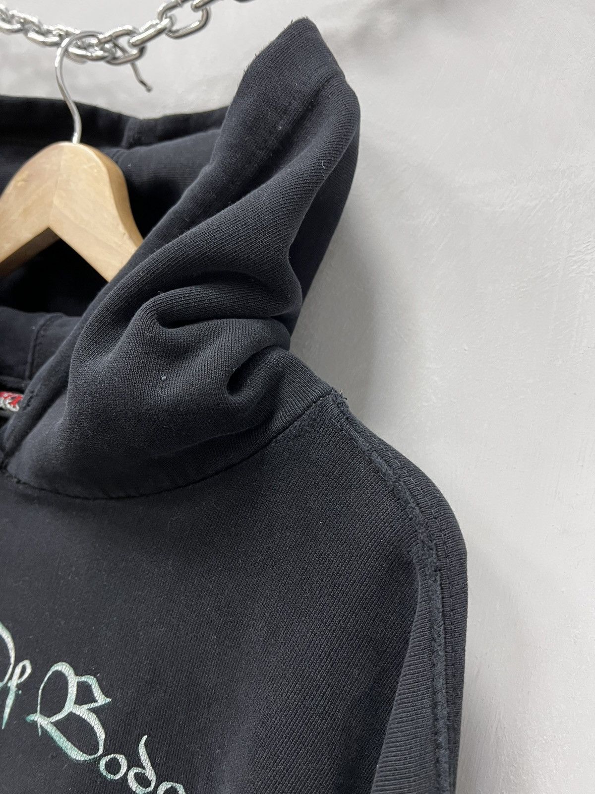 Band Tees × Vintage VINTAGE DISTRESSED FADED 2000s children of bodom boxy hoodie Size US L / EU 52-54 / 3 - 12 Thumbnail