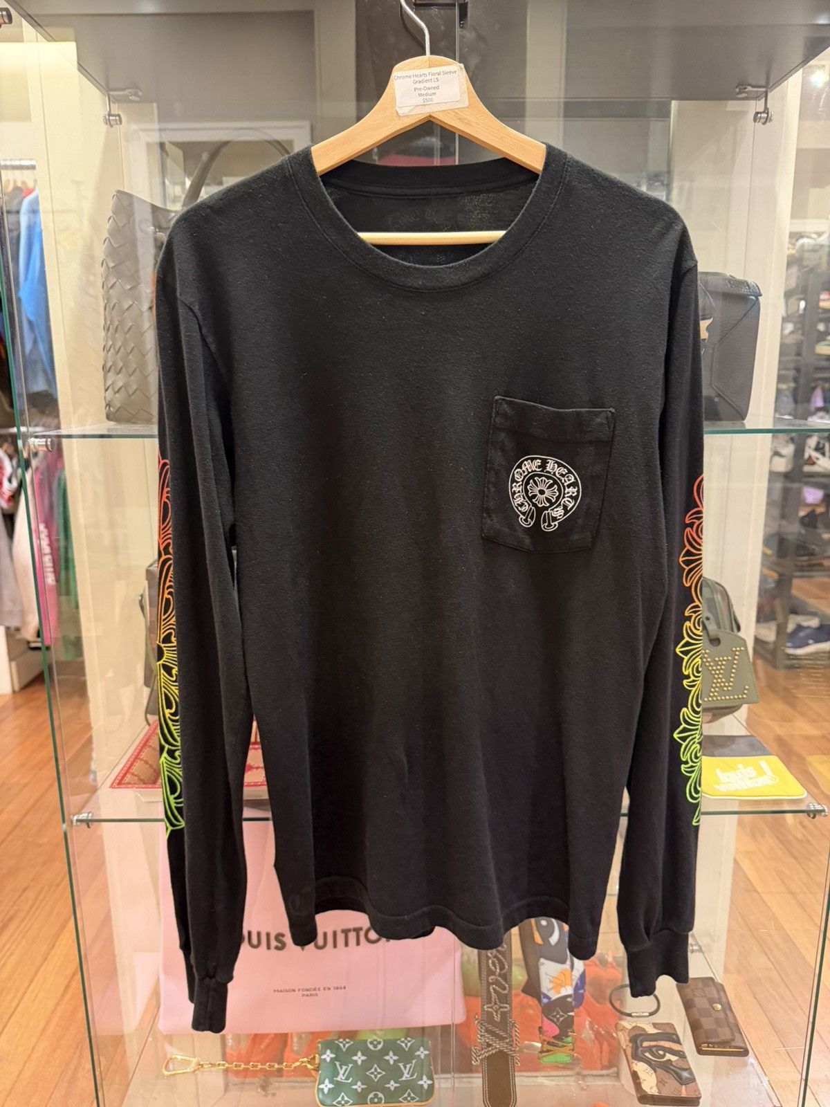 Chrome Hearts Chrome Hearts Gradient Floral LS Shirt Size US M / EU 48-50 / 2 - 1 Thumbnail