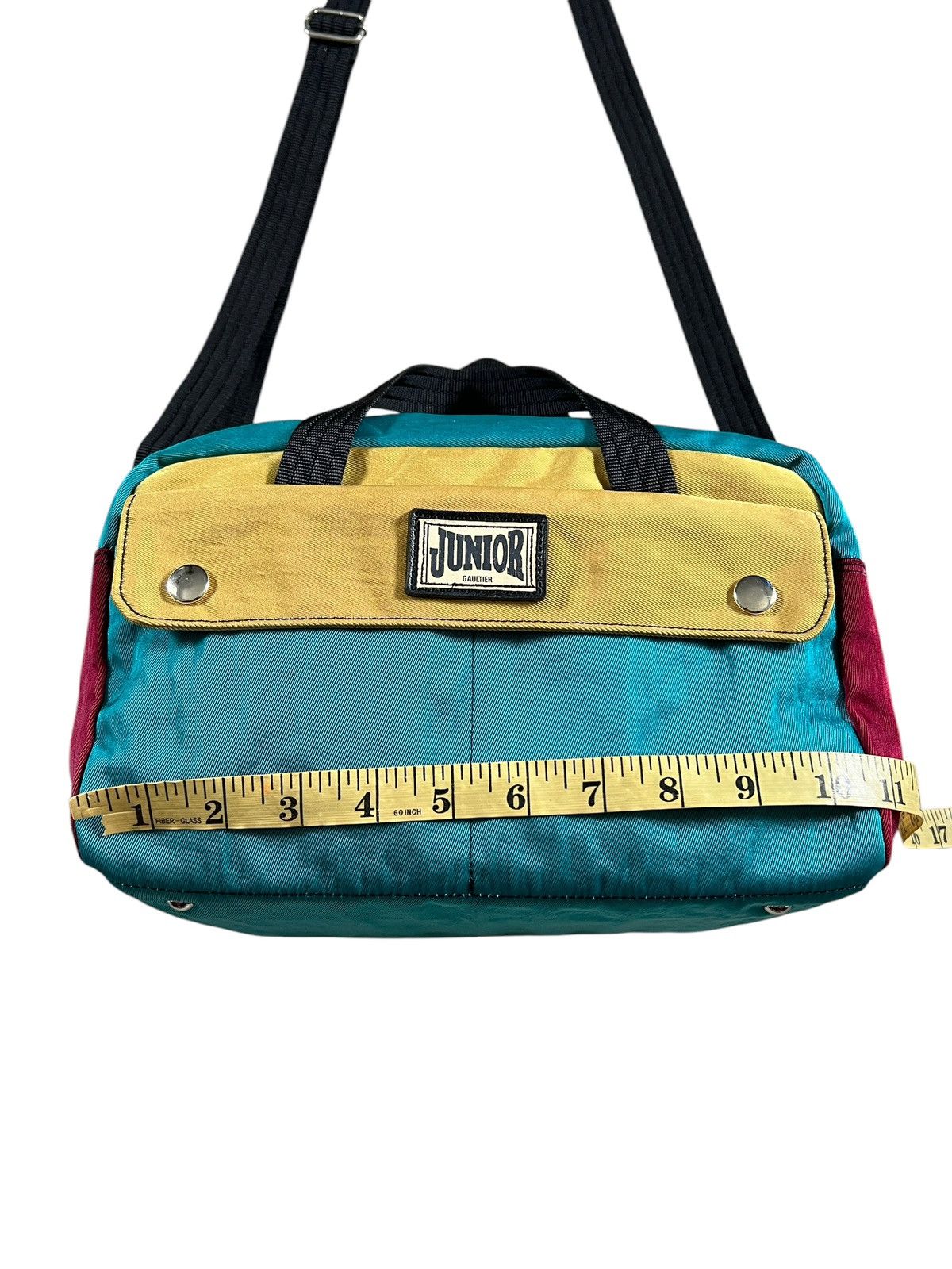 Jean Paul Gaultier 1990 Junior Gaultier Multicolour Cuboid 2-Way Bag Size ONE SIZE - 17 Thumbnail