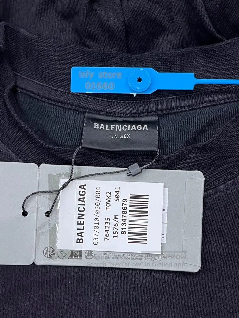 Balenciaga Balenciaga Letter Logo Printed Round Neck Short Sleeve T-S Size US M / EU 48-50 / 2 - 5 Thumbnail