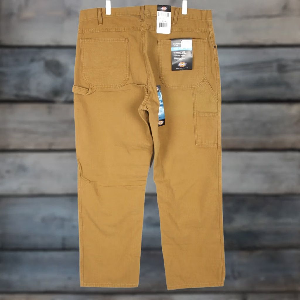 Dickies Dickies Carpenter Pants 12-Oz. Duck Relaxed Fit 38 x 30 Brown Men’s Pants Size US 38 / EU 54 - 1 Thumbnail
