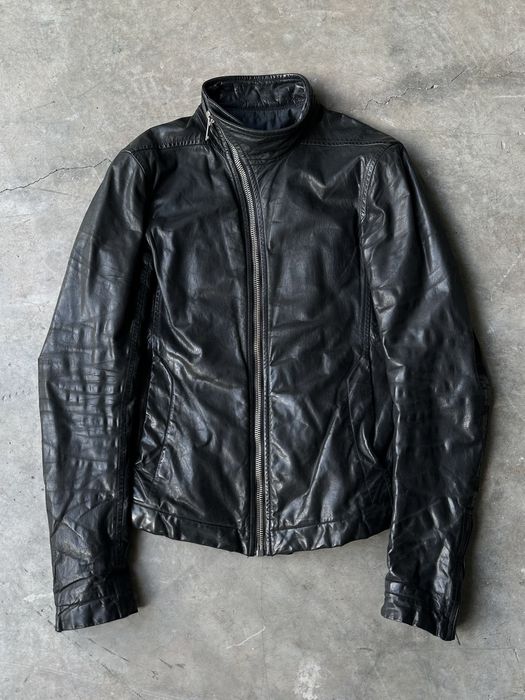 Rick Owens Rick Owens Leather Rider Jacket | Grailed