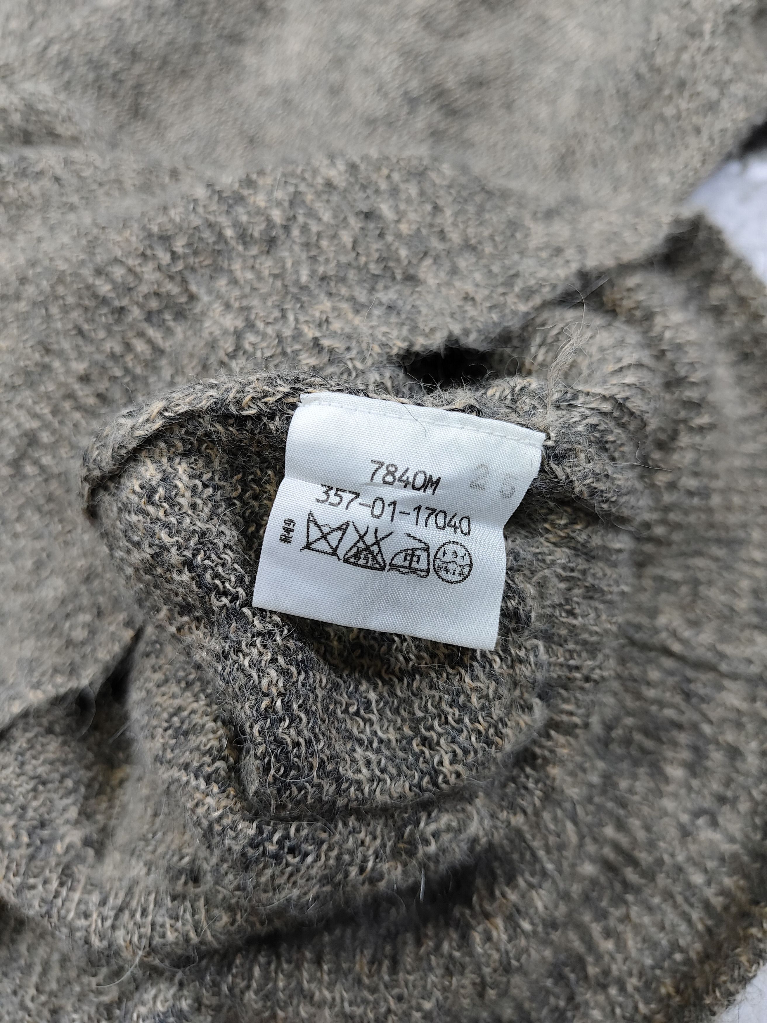 Vivienne Westwood 2000s V.W- Orb Embroidery Logo Alpaca Wool Knit Turtleneck Size M / US 6-8 / IT 42-44 - 10 Thumbnail