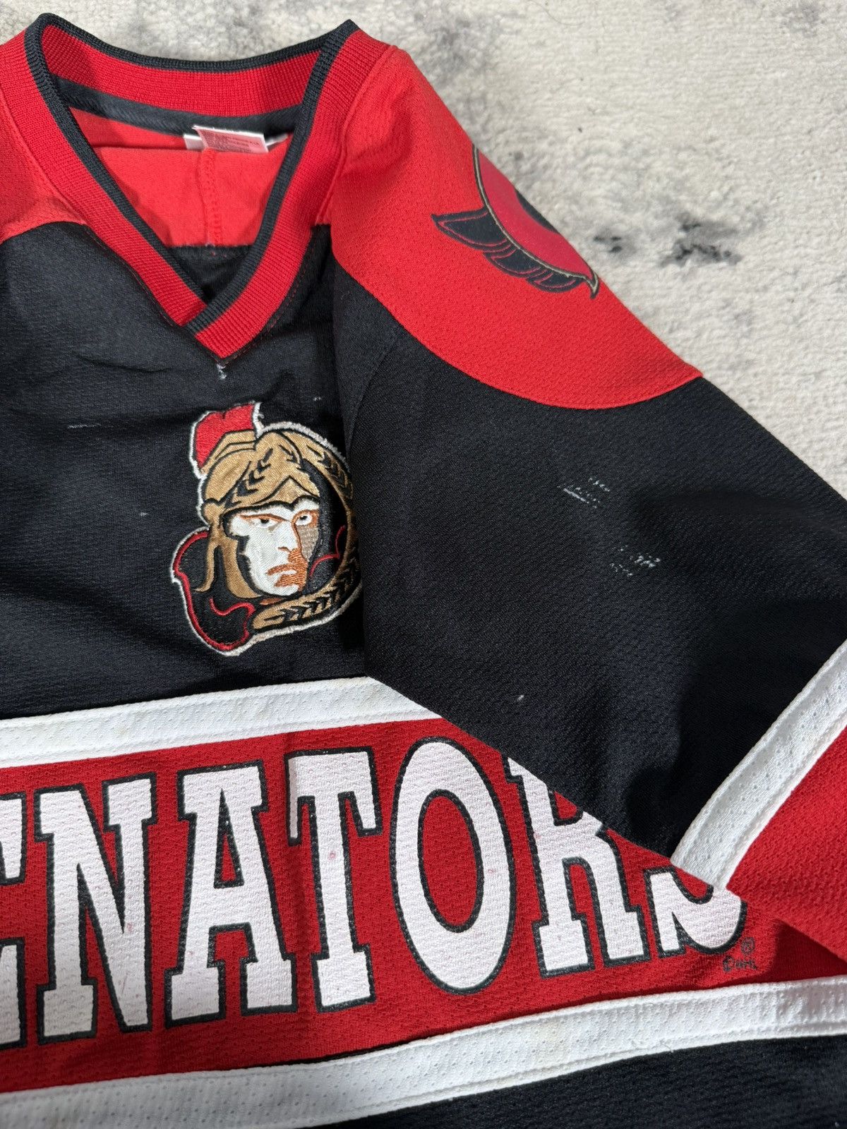 NHL Vintage Ottawa Senators Kid's Hockey Jersey Size US XXS / EU 40 - 5 Thumbnail