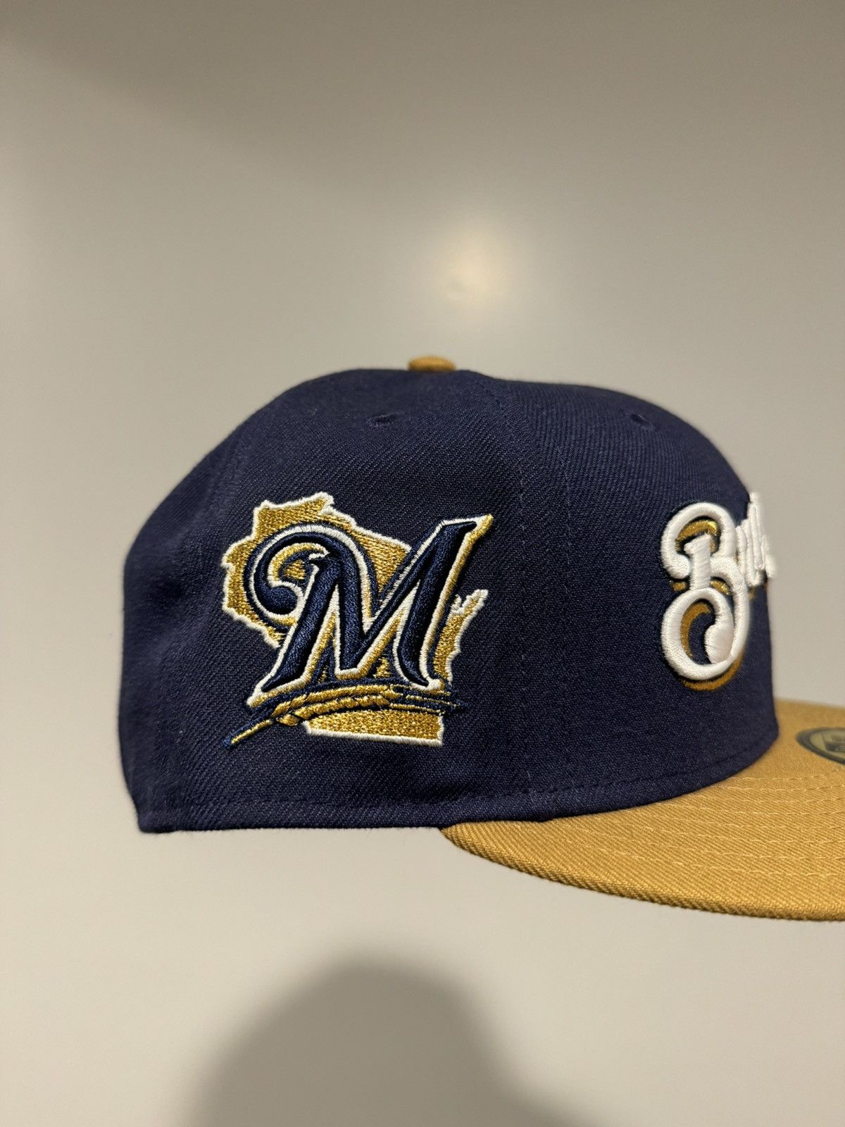Hat Club × MLB × New Era Hatclub Exclusive Milwaukee Brewers script 2tone pack 7 3/8 Size ONE SIZE - 2 Thumbnail