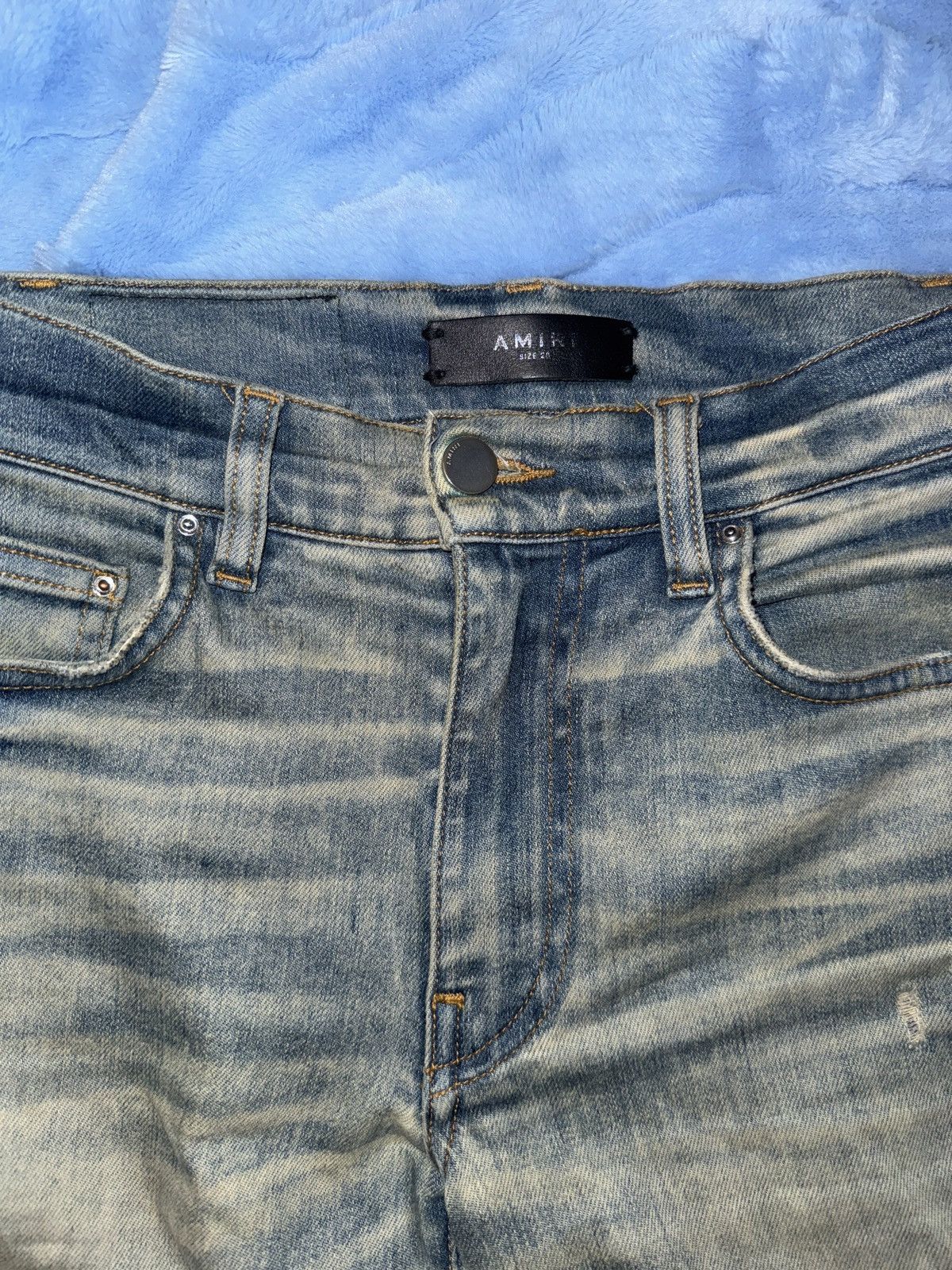 Amiri Amiri Ripped Distressed Jeans Size US 28 / EU 44 - 3 Thumbnail